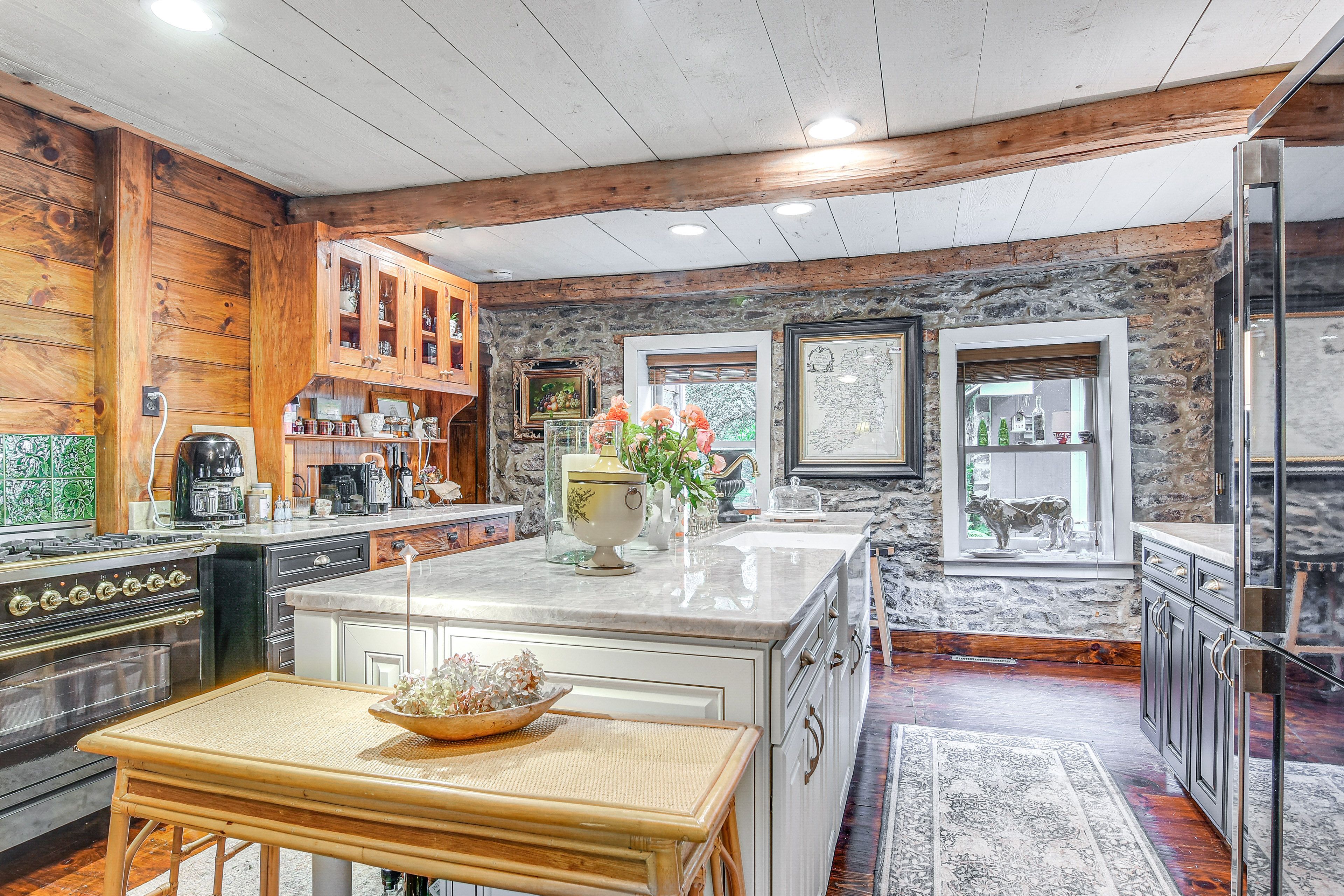 Farmhouse Kitchen | Original Stonework