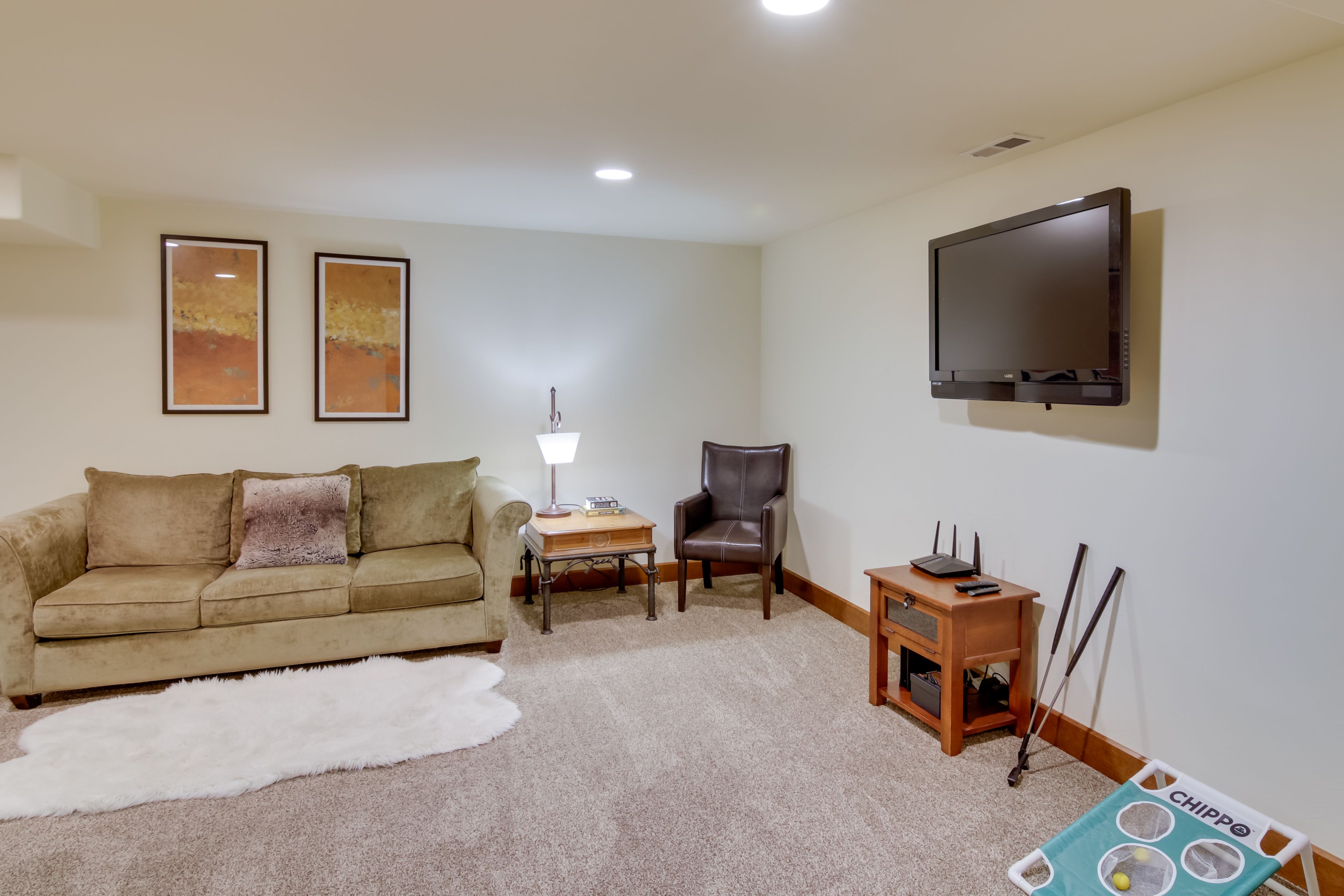 Basement | Board Games | Stairs to Access