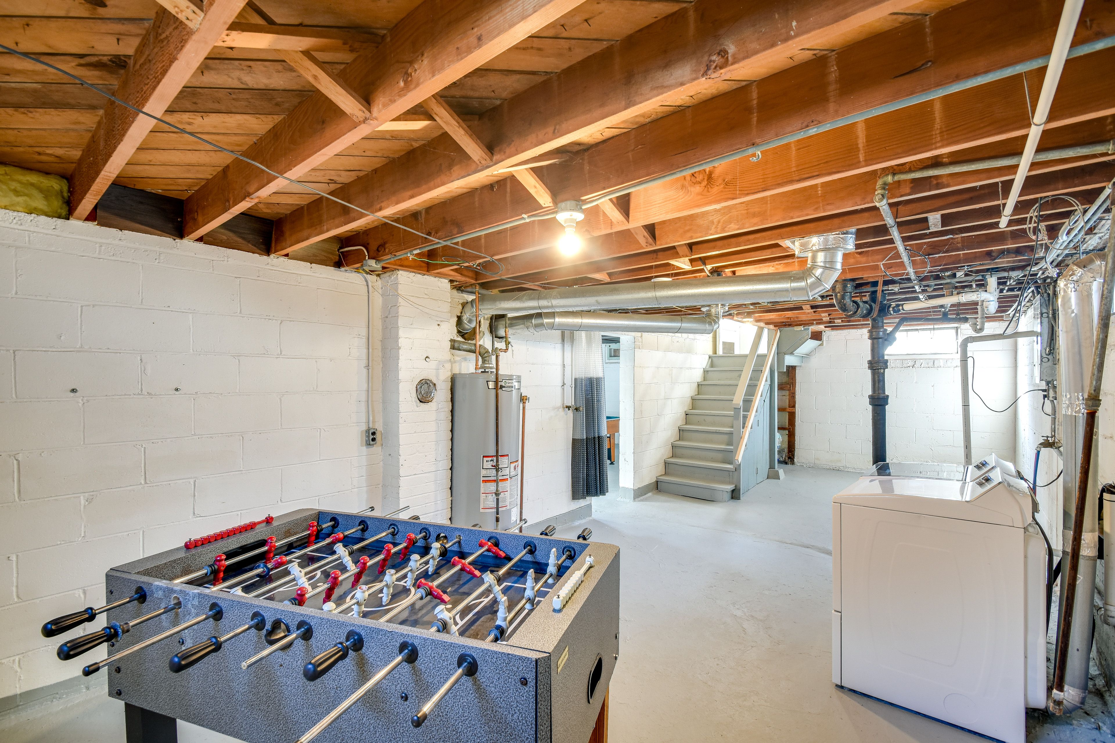 Basement | Game Room | In-Unit Laundry