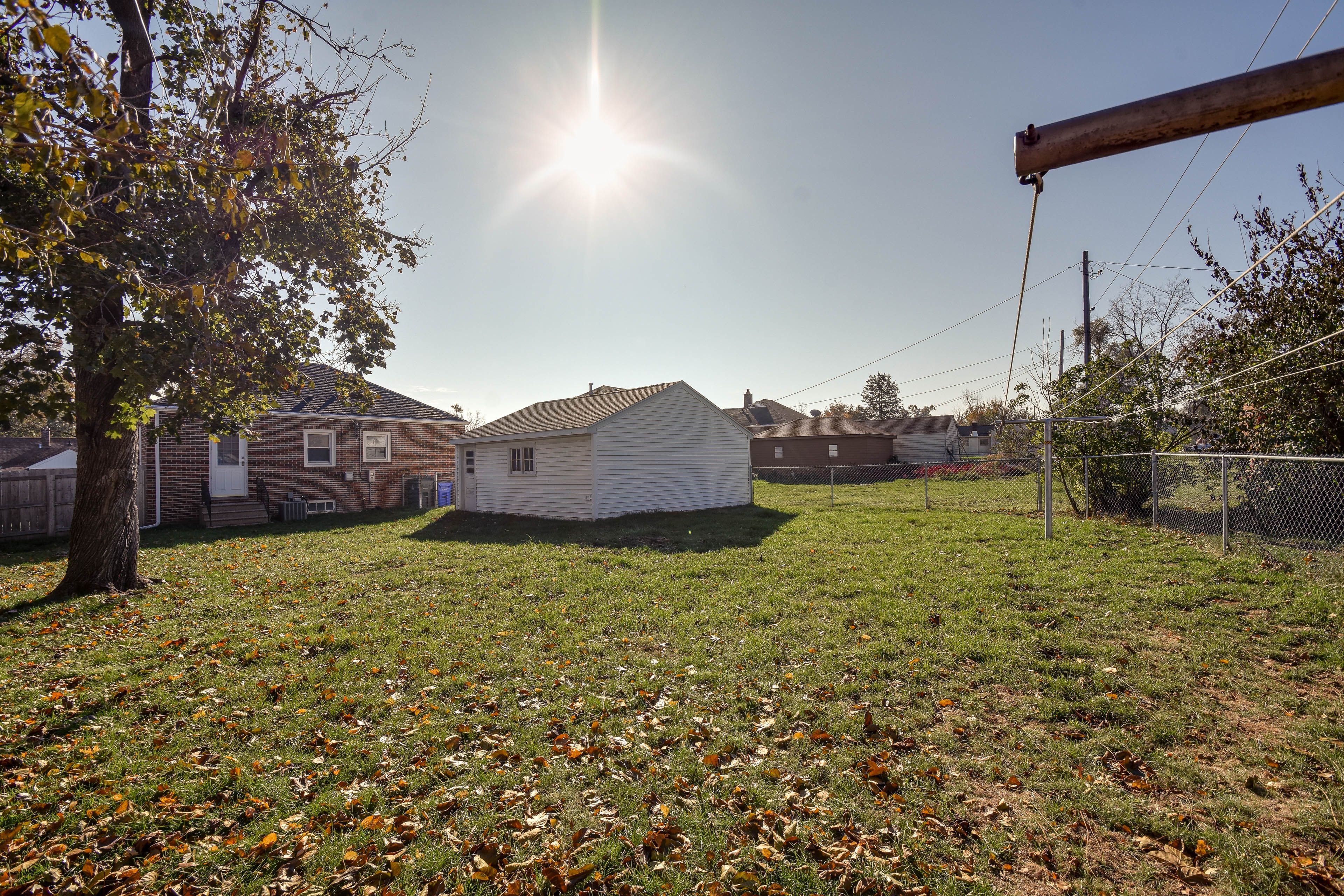 Fenced Yard