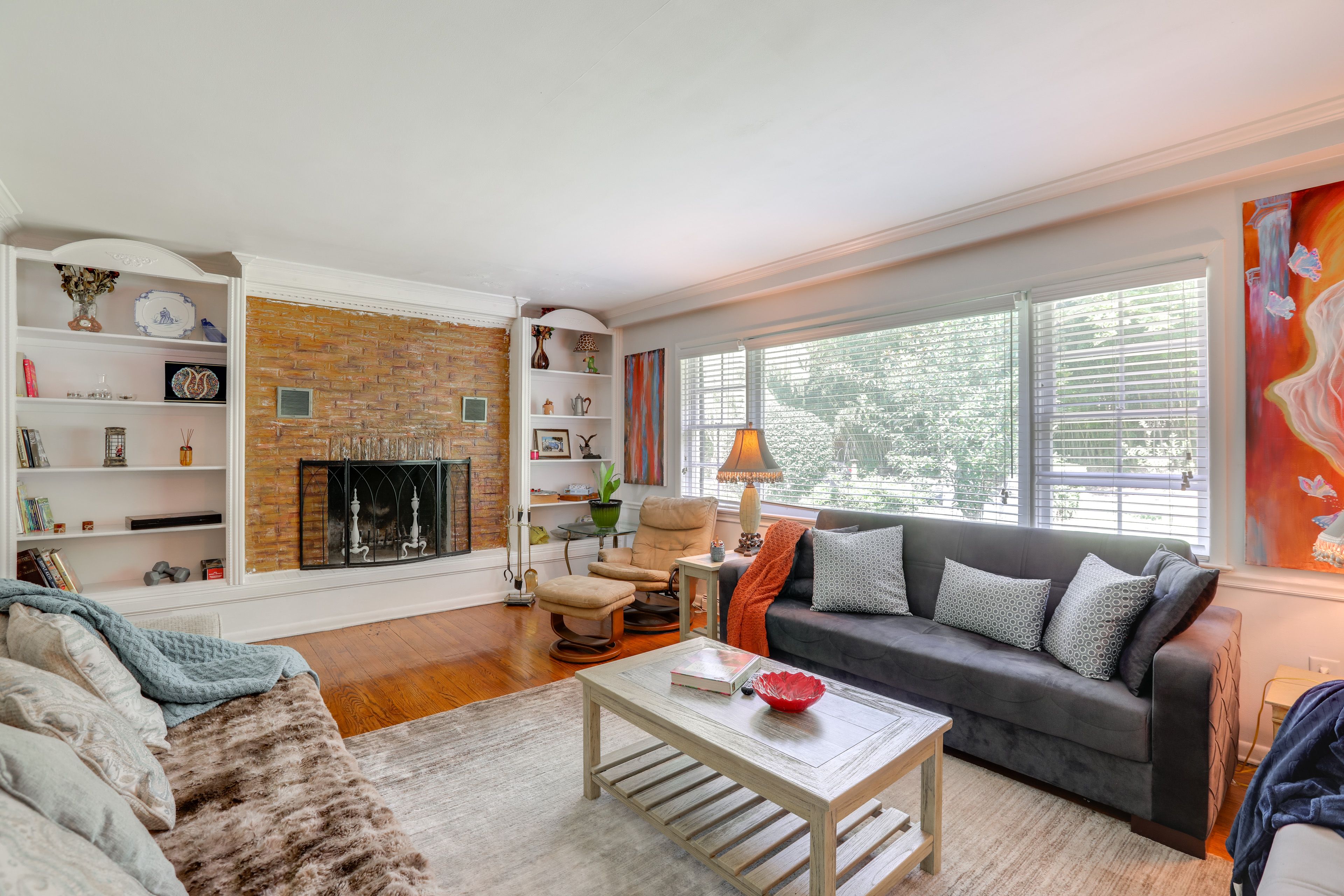 New Hope Vacation Rental | 2BR | 1BA | 3 Steps Required | 800 Sq Ft