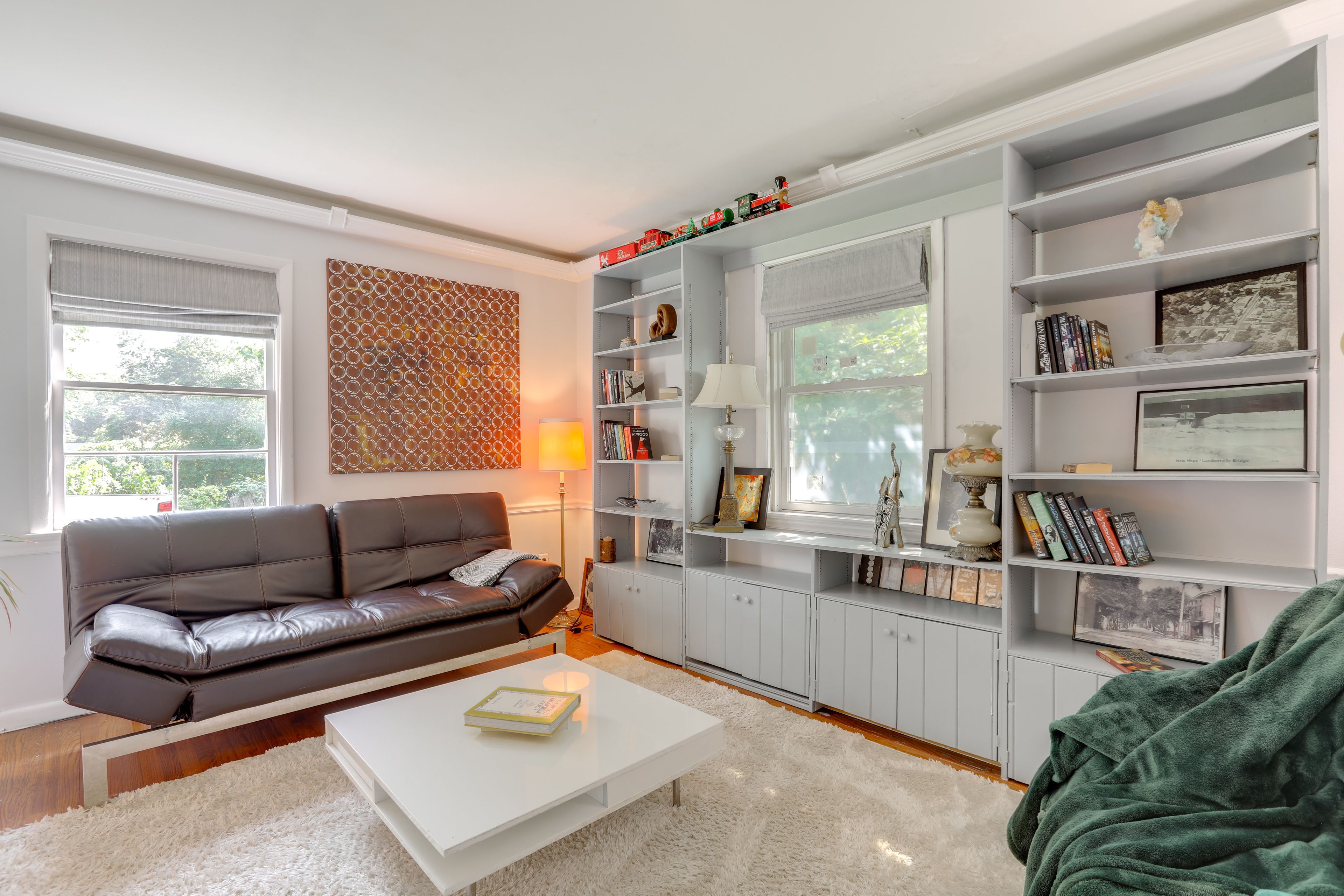 Sitting Room | Books | Electric Fireplace