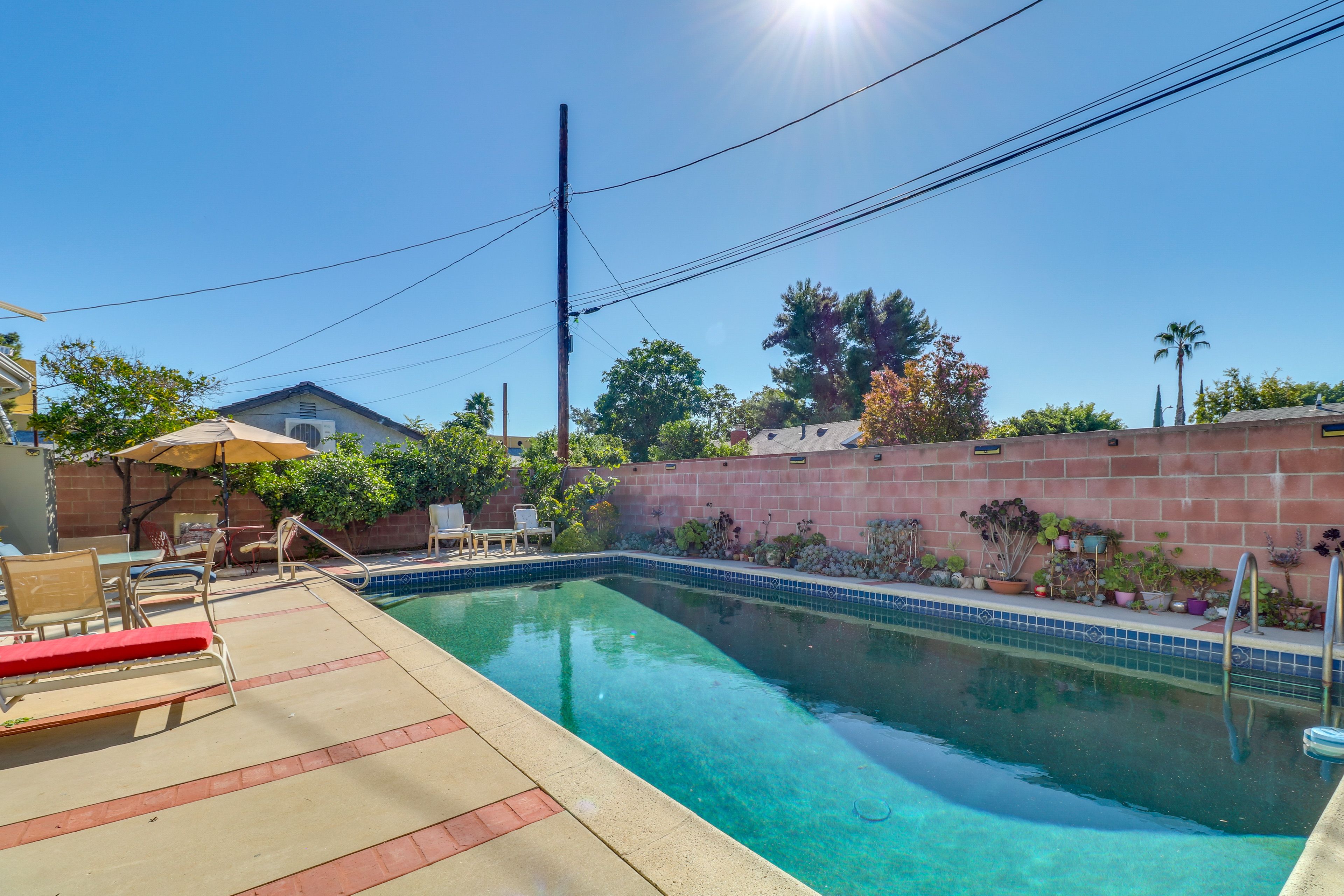 Private Pool | Fenced Backyard | Outdoor Seating