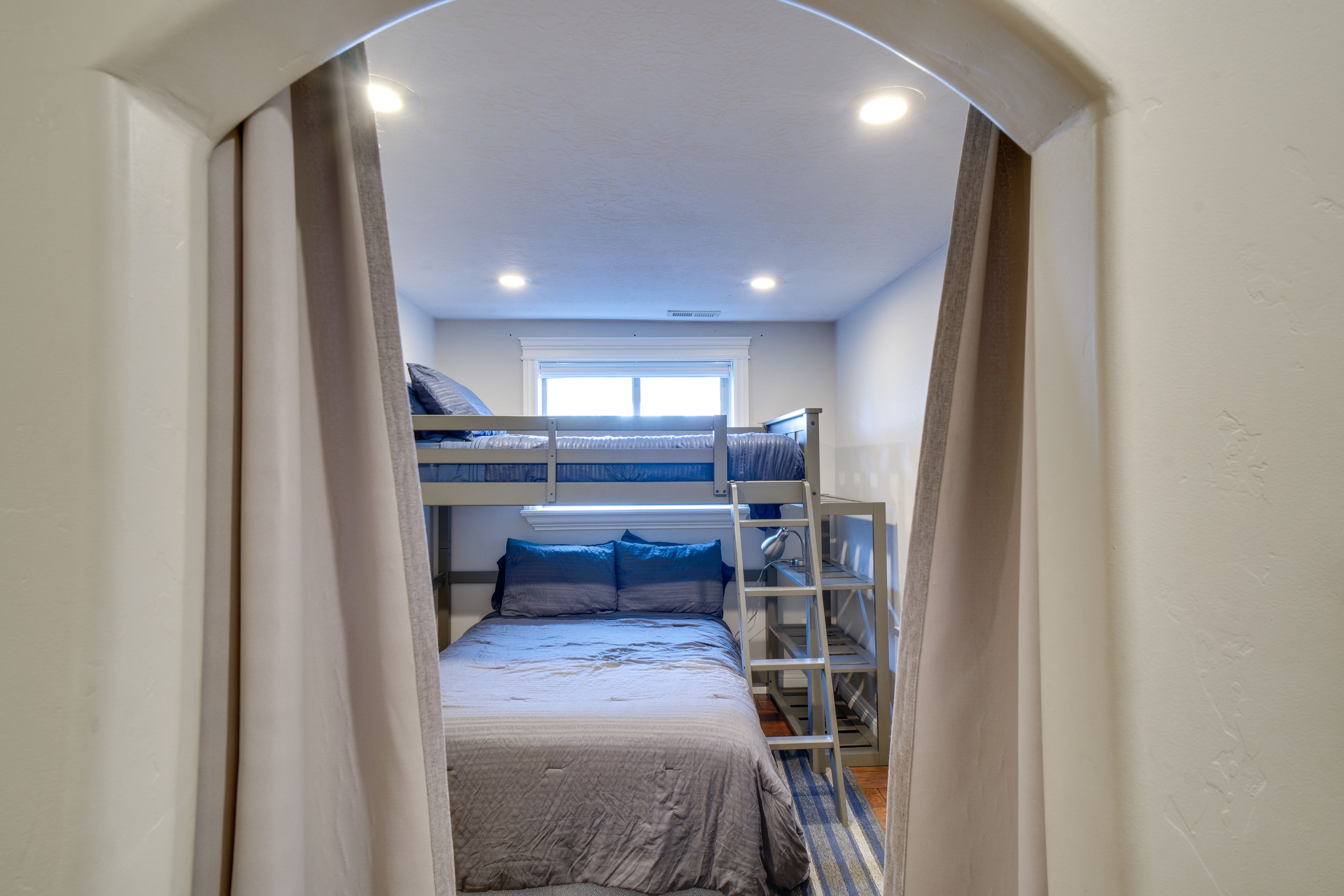 Bedroom 5 | Lower Level | Twin/Queen Bunk Bed