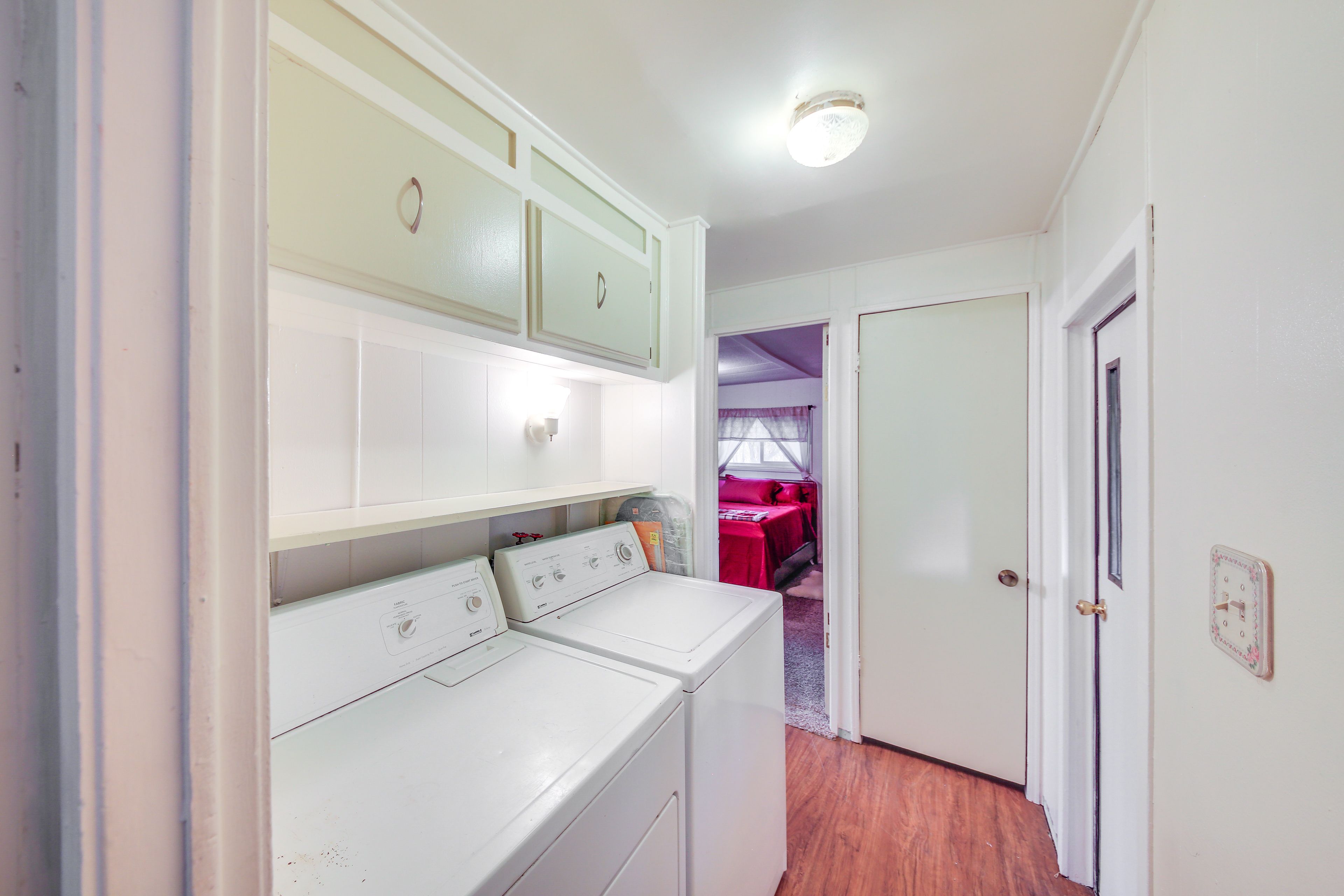 Laundry Room | Washer + Dryer