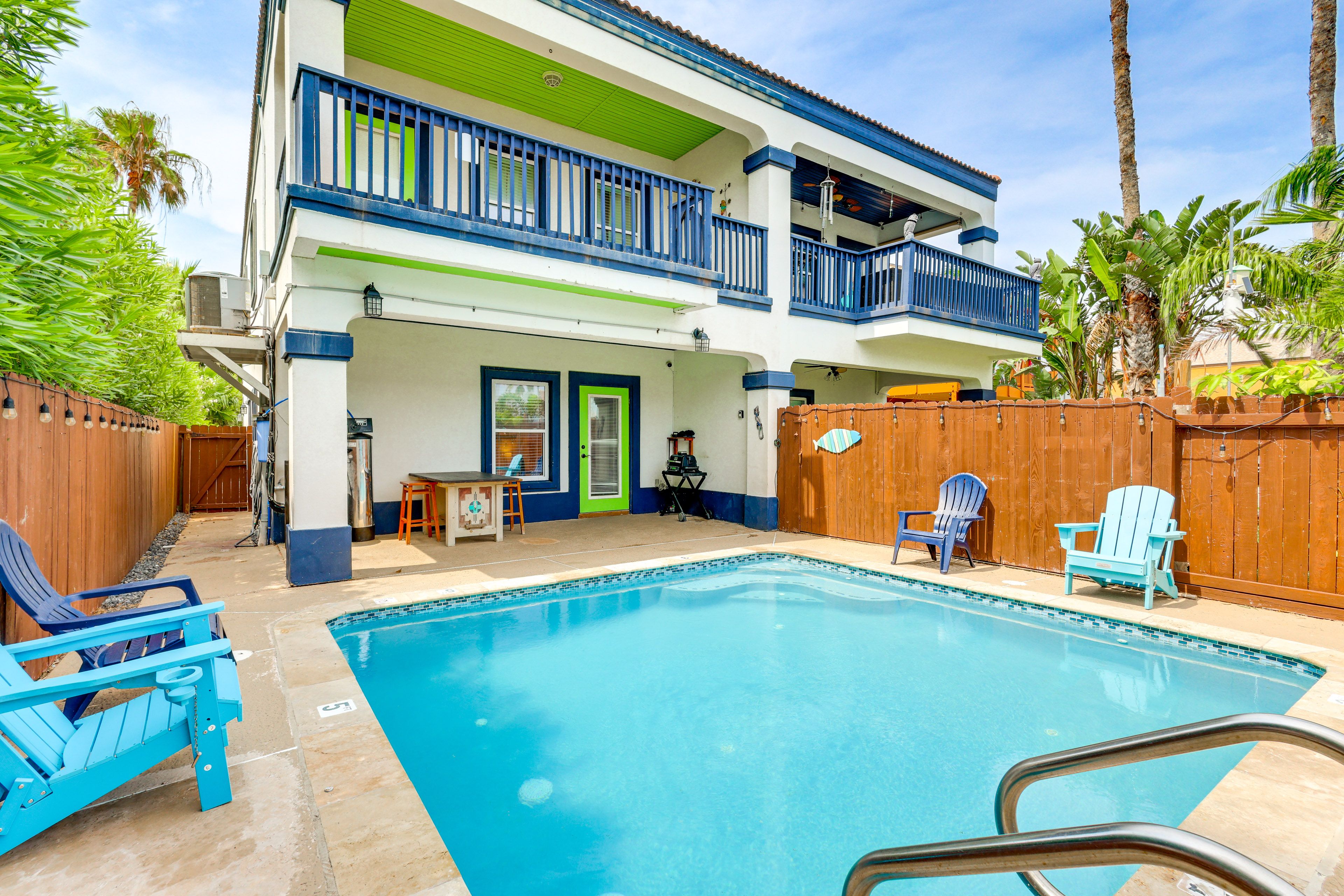 South Padre Island Vacation Rental | 3BR | 2.5BA | Small Step for Entry
