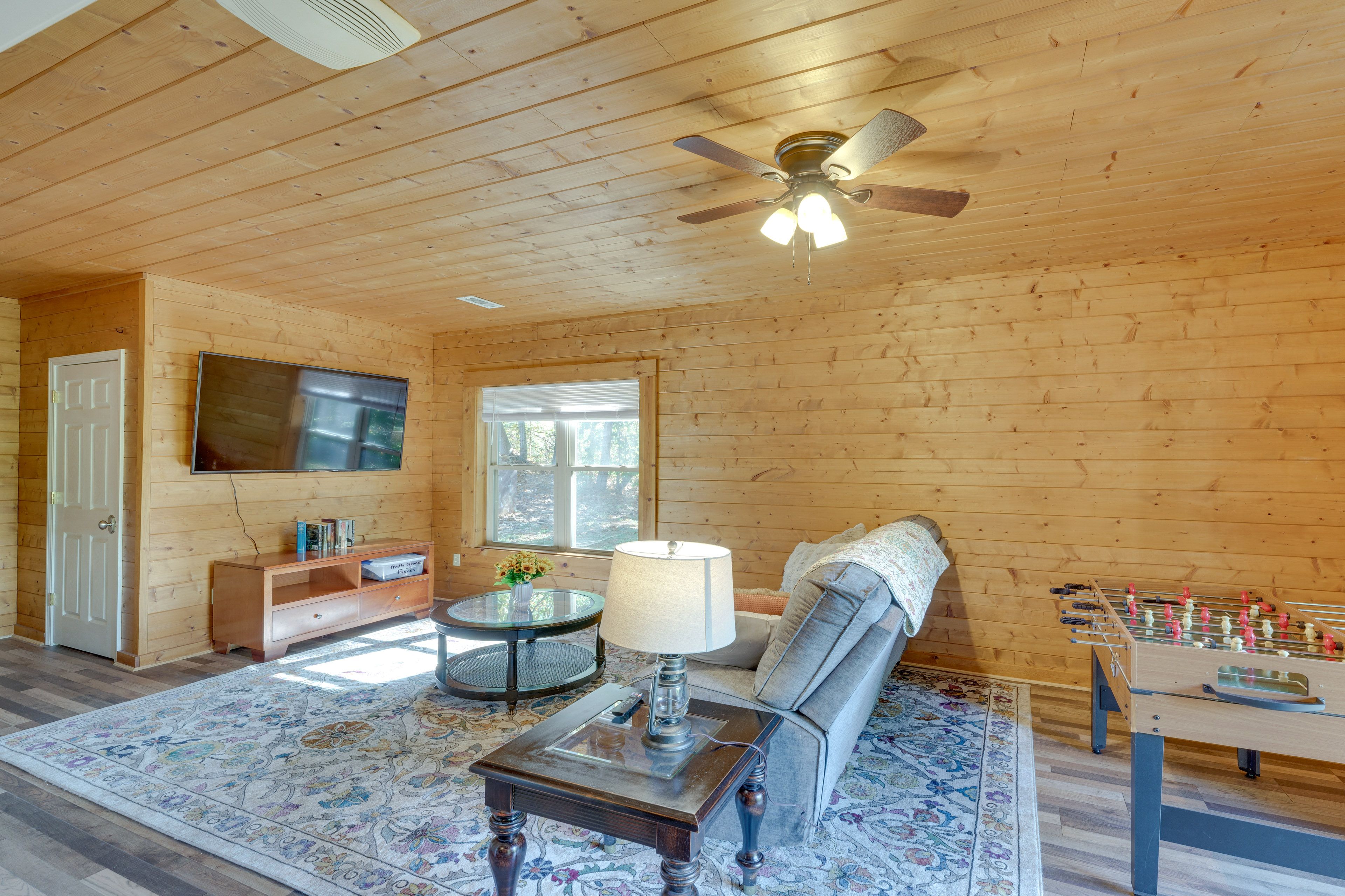 Basement Living Area | Smart TV