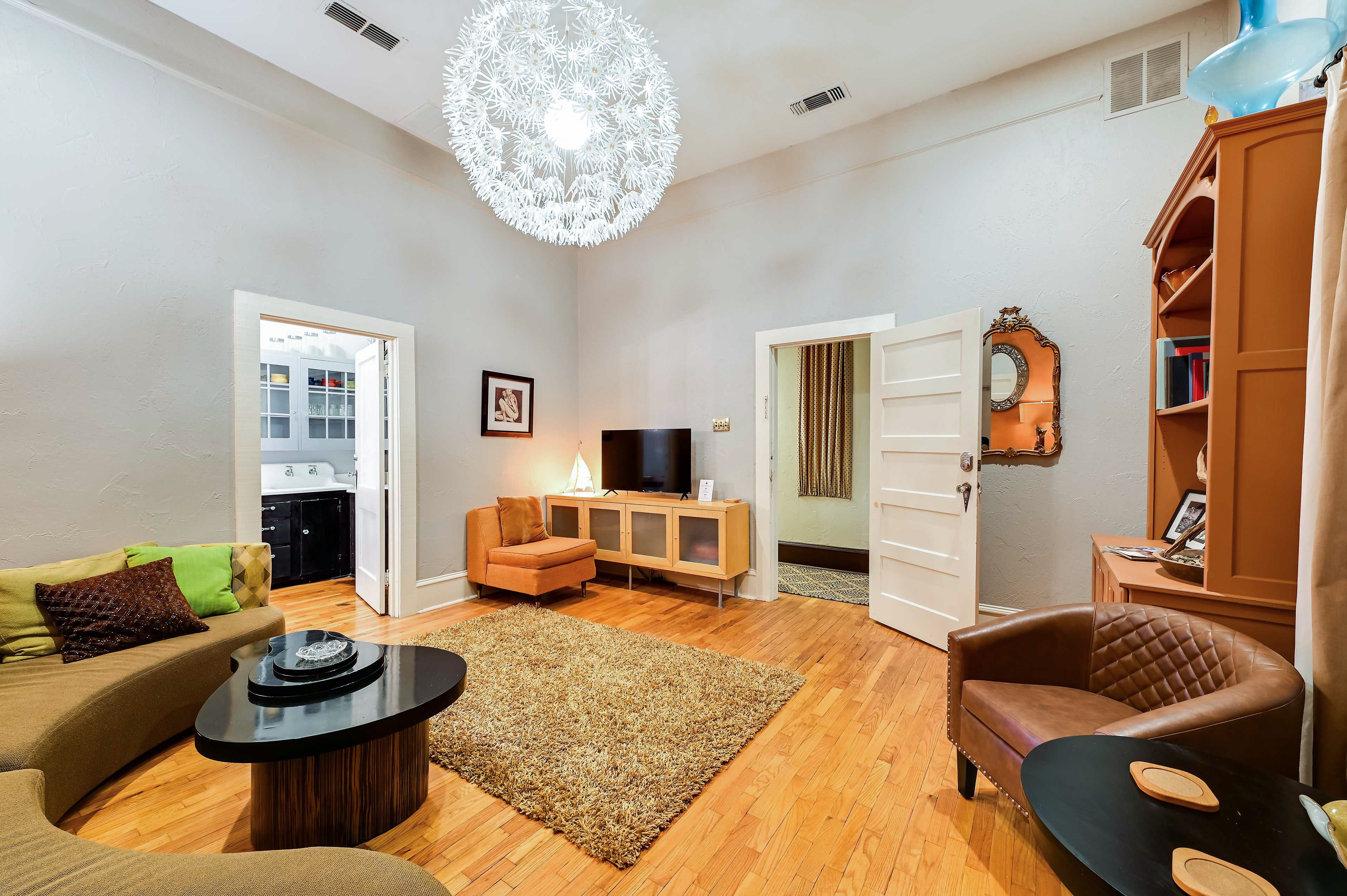 Decatur Vacation Rental | 1BR | 1BA | Stairs Required | 630 Sq Ft