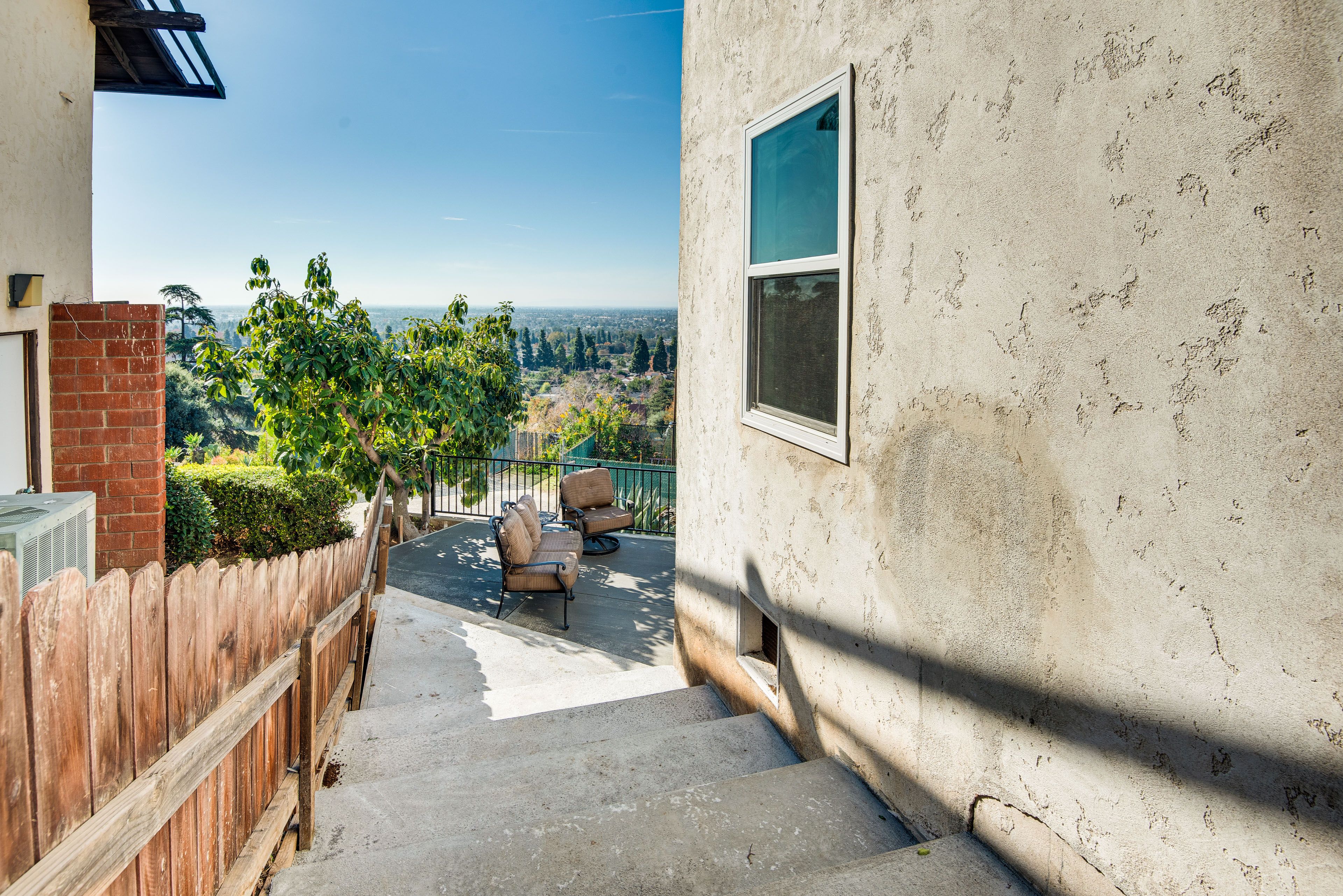 Stairs to Access Patio