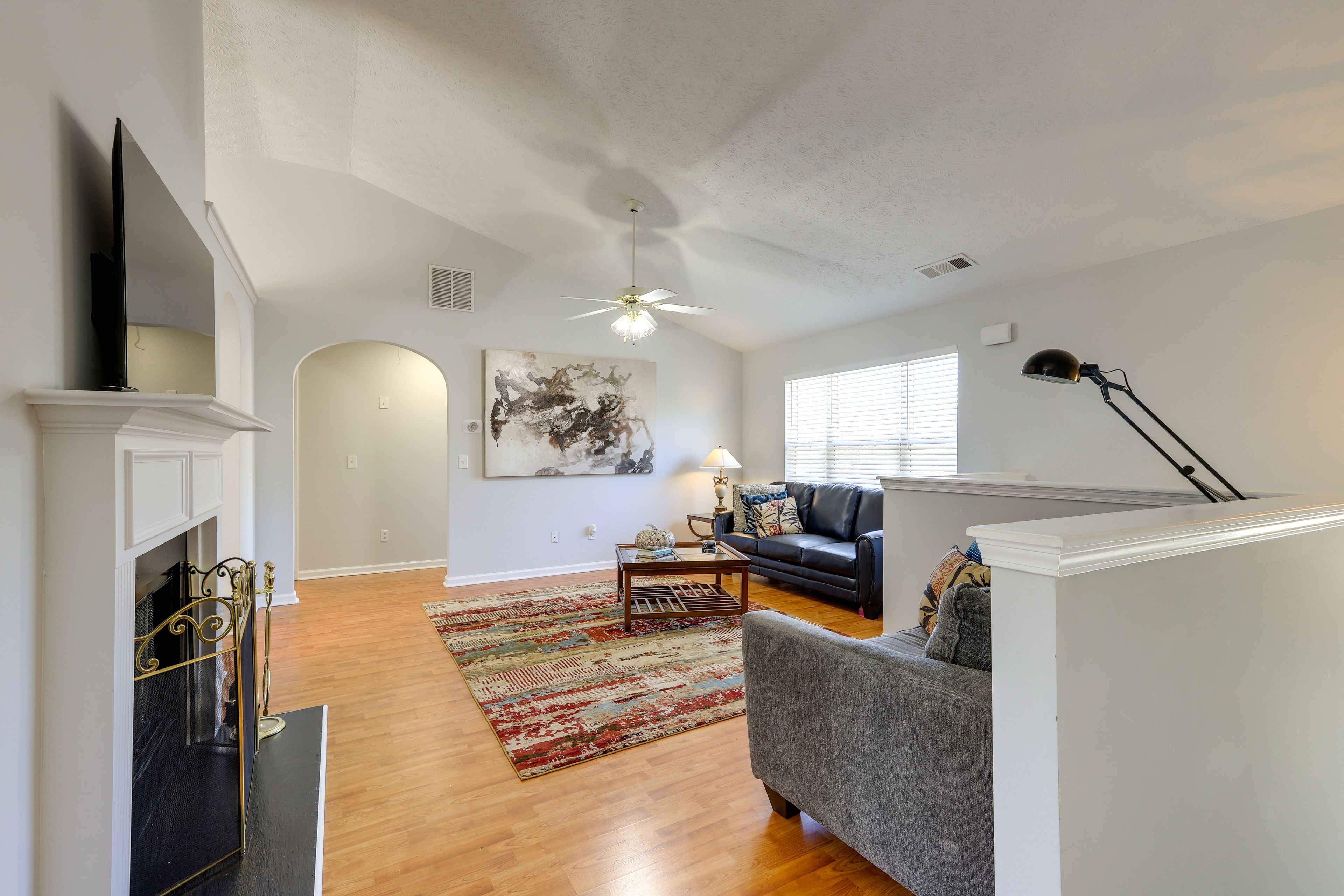 Living Room | Ceiling Fans | Books