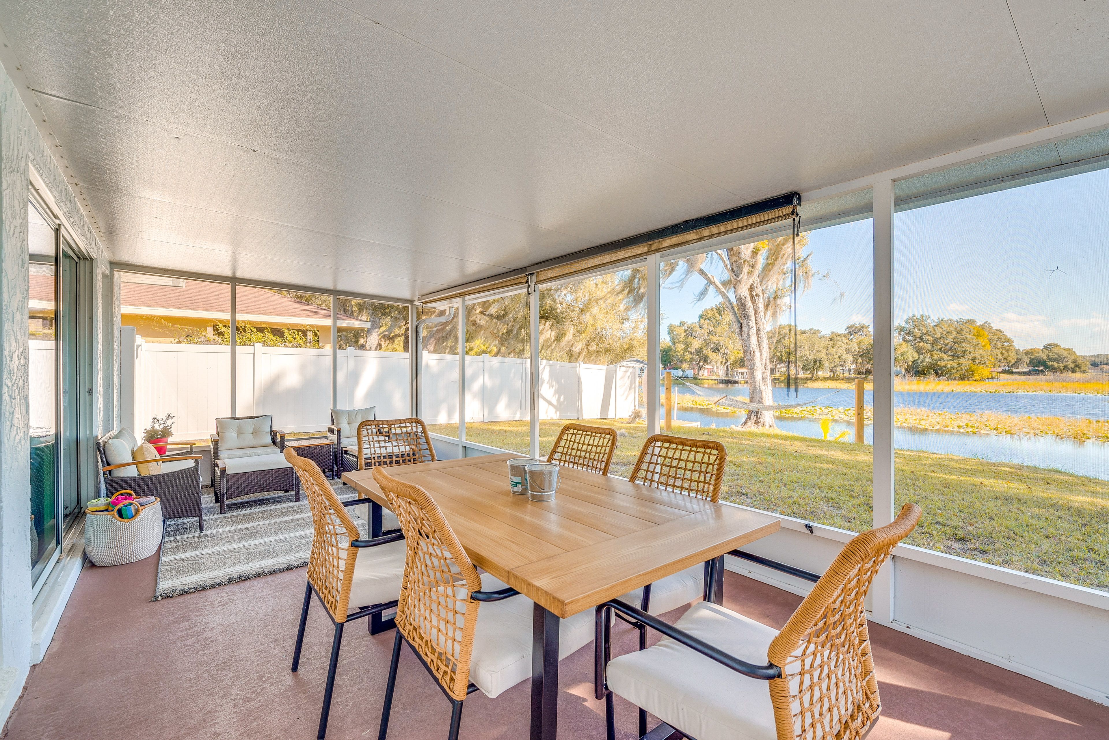 Screened Porch | Gas Grill | Lake Access