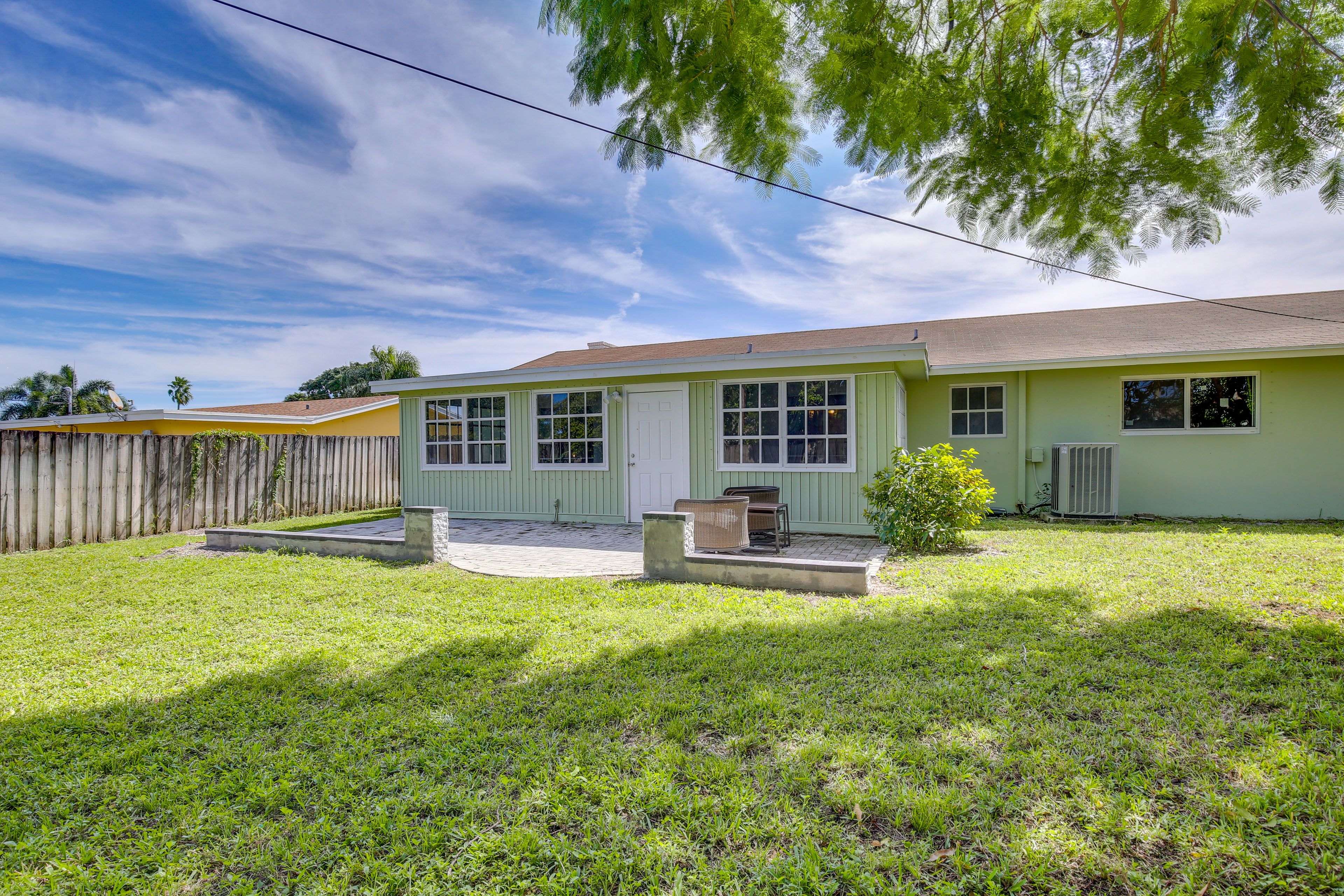 Patio | Lounge Seating | Fenced Yard