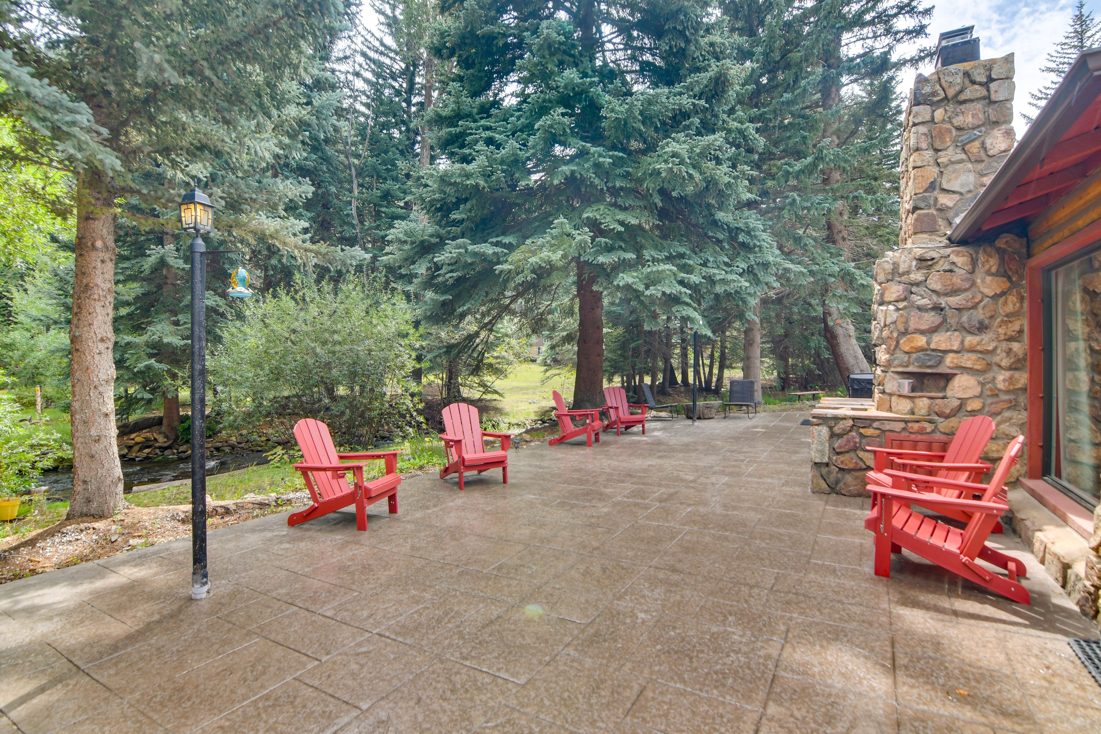 Patio | Seating | Private Hot Tub