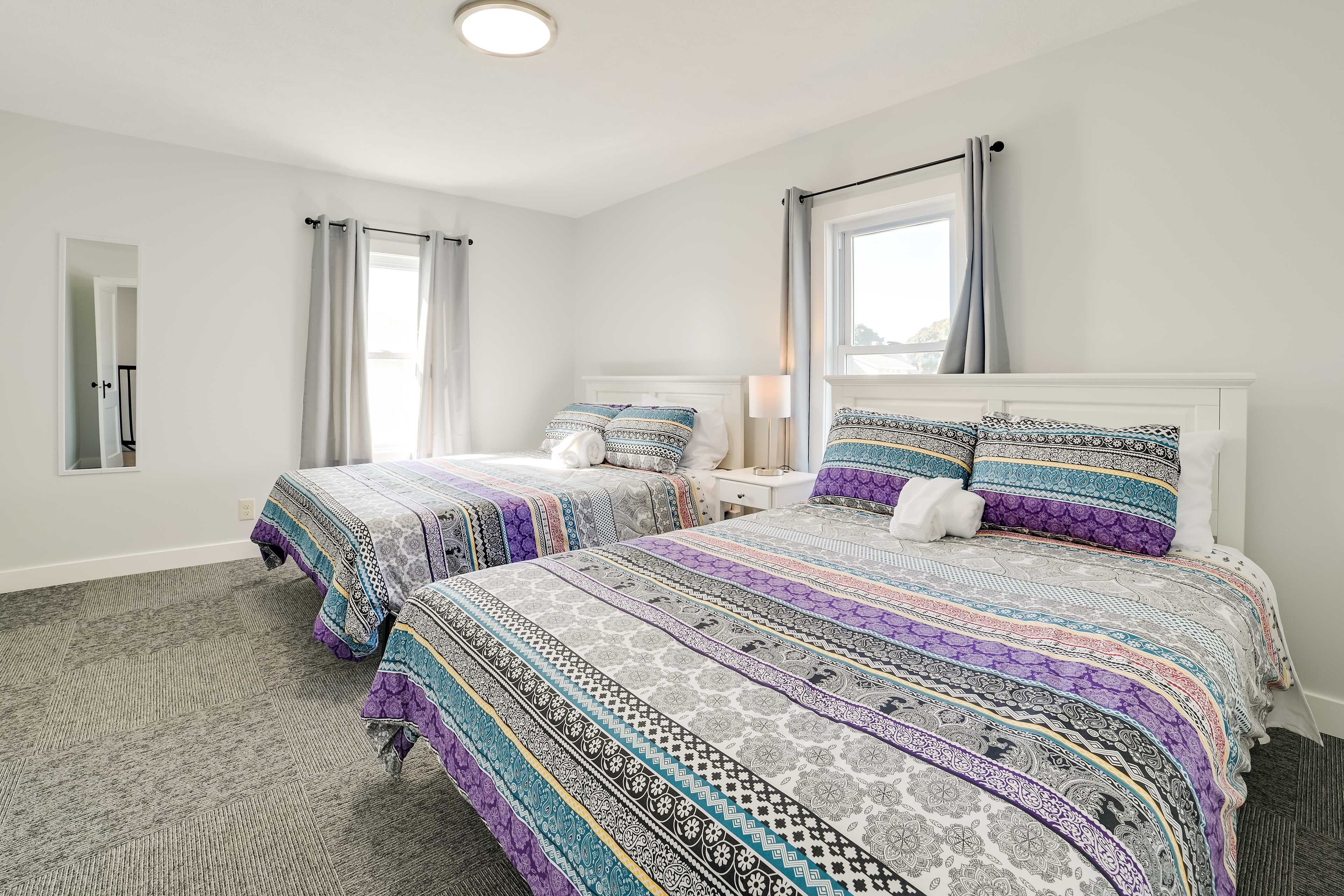 Bedroom 4 | 2 Queen Beds