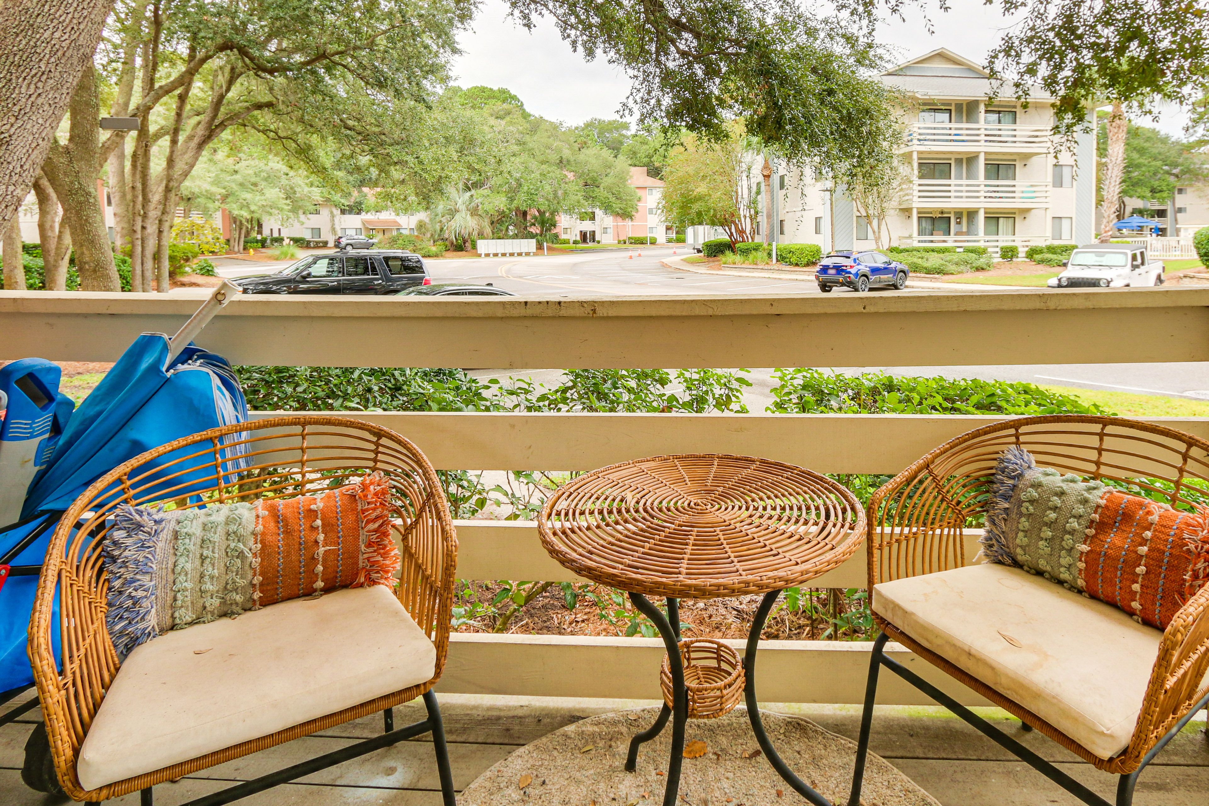 Balcony | Seating Area | Beach Gear