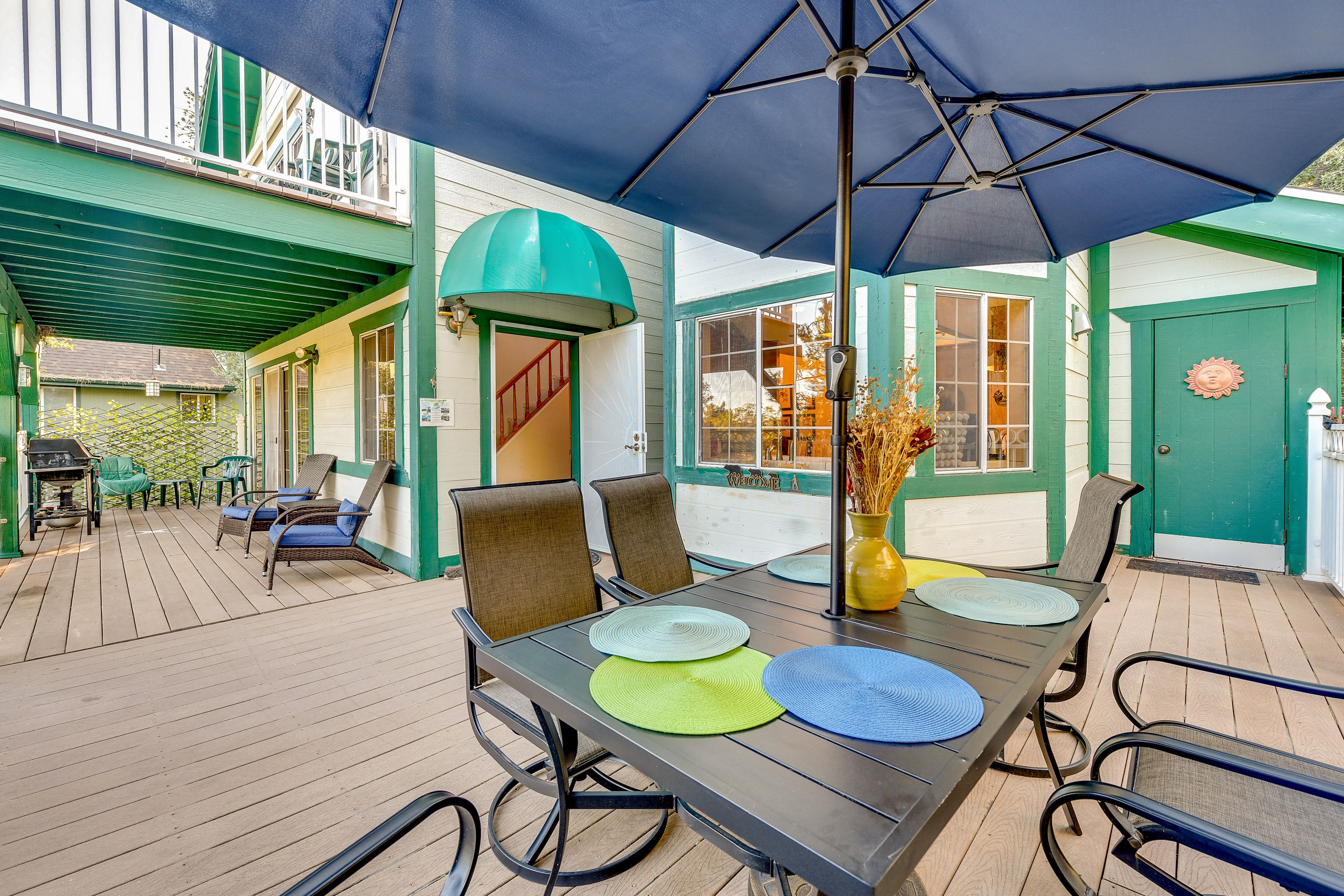 Private Multi-Level Deck | Gas Grill | Dining Area