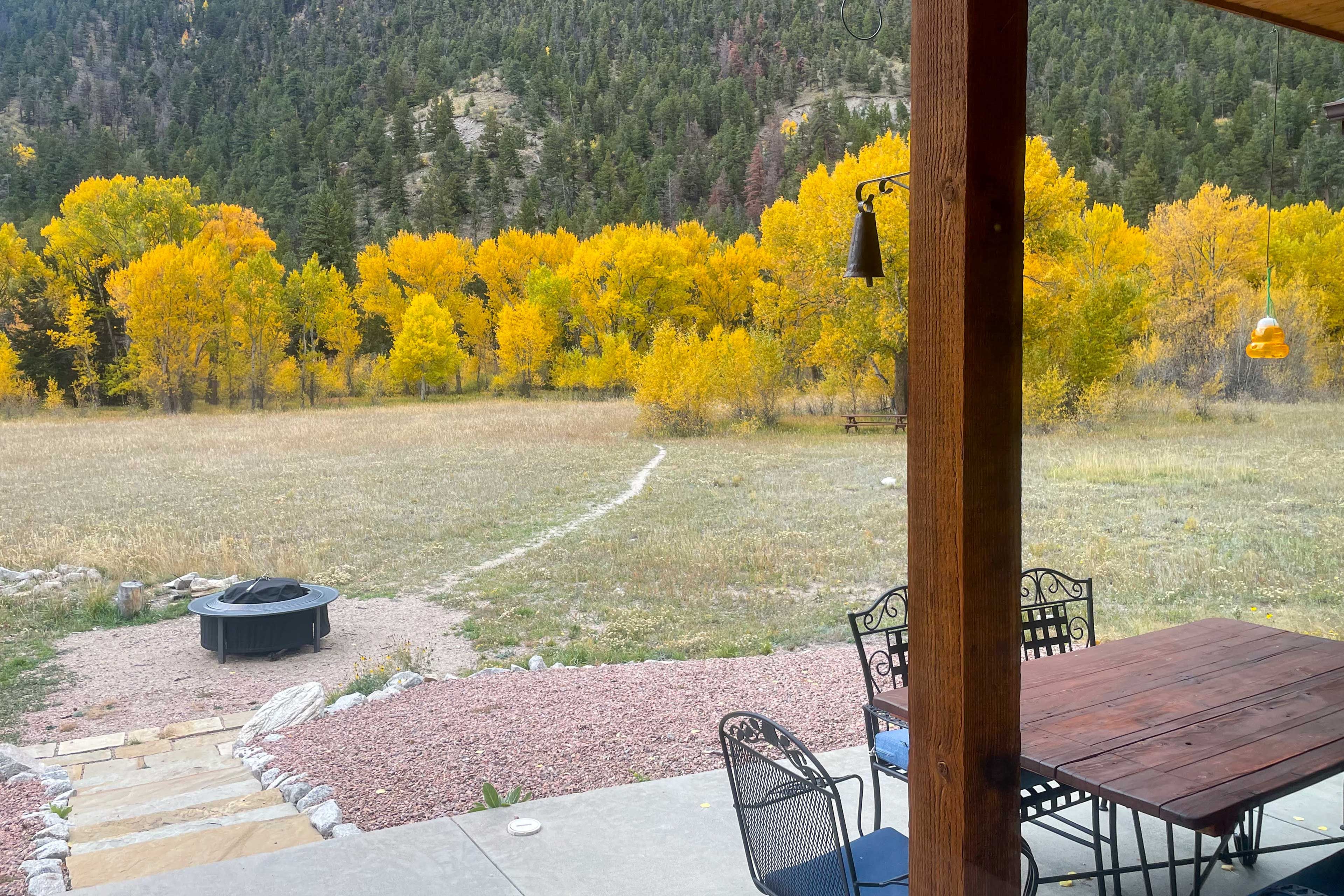 Backyard | Wood-Burning Fire Pit (Wood Not Provided)