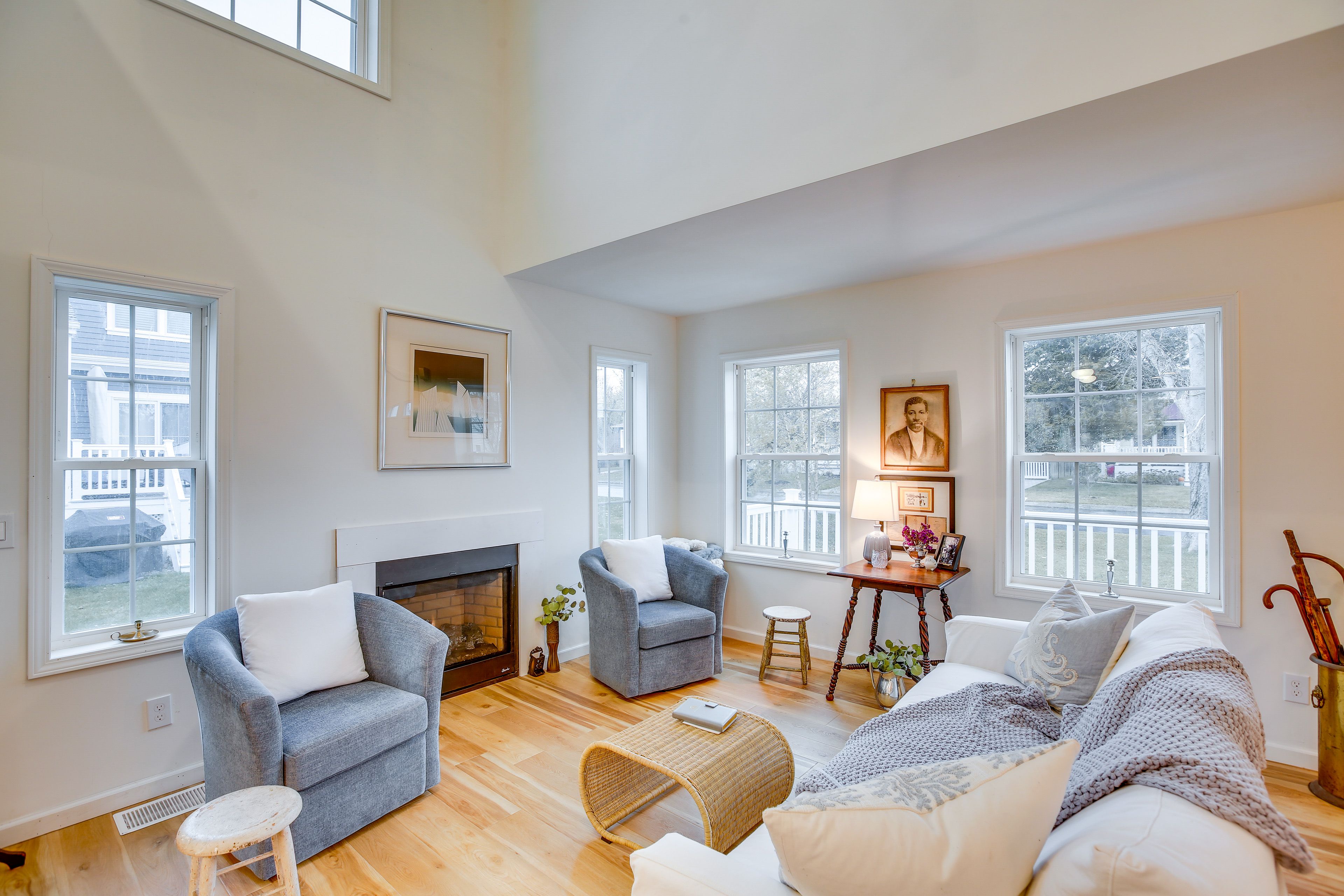 West Cape May Vacation Rental | 2BR | 2.5BA | 3 Steps to Enter | 1,066 Sq Ft