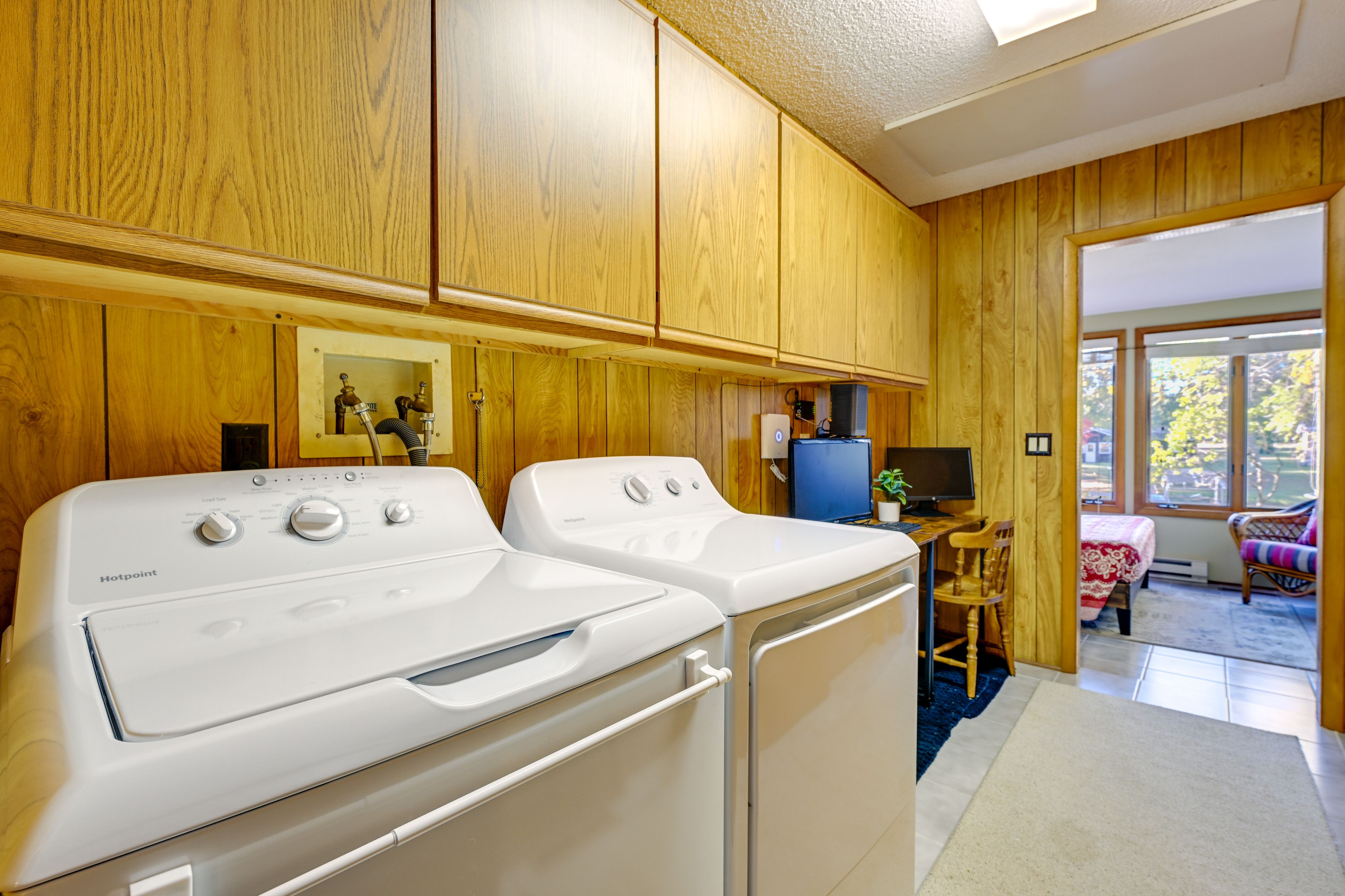 Washer & Dryer | Detergent Provided