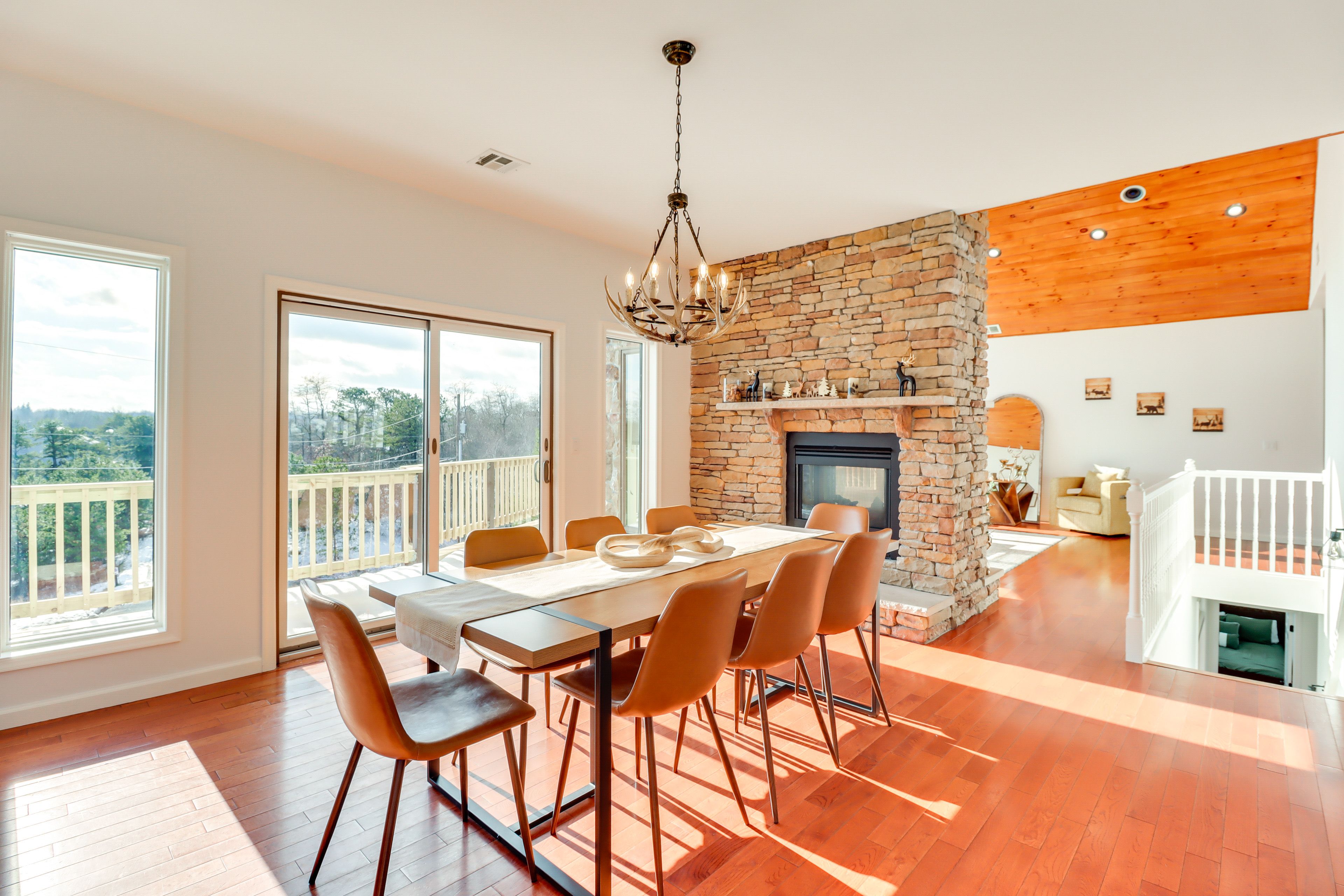 Dining Room | Upper Level | Open Floor Plan