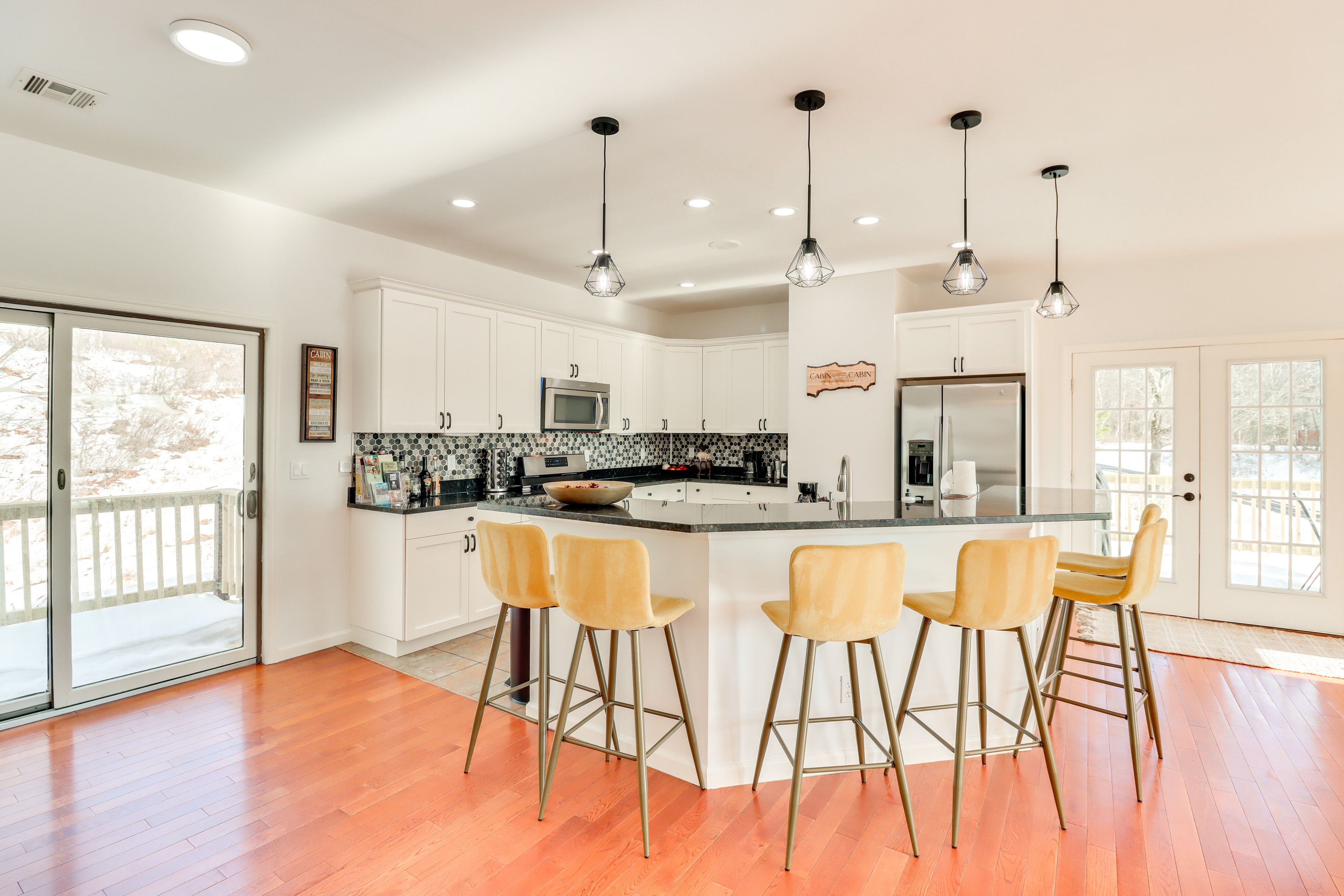 Kitchen | Upper Level | 2 Drip Coffee Makers | Dishwasher | Cooking Basics