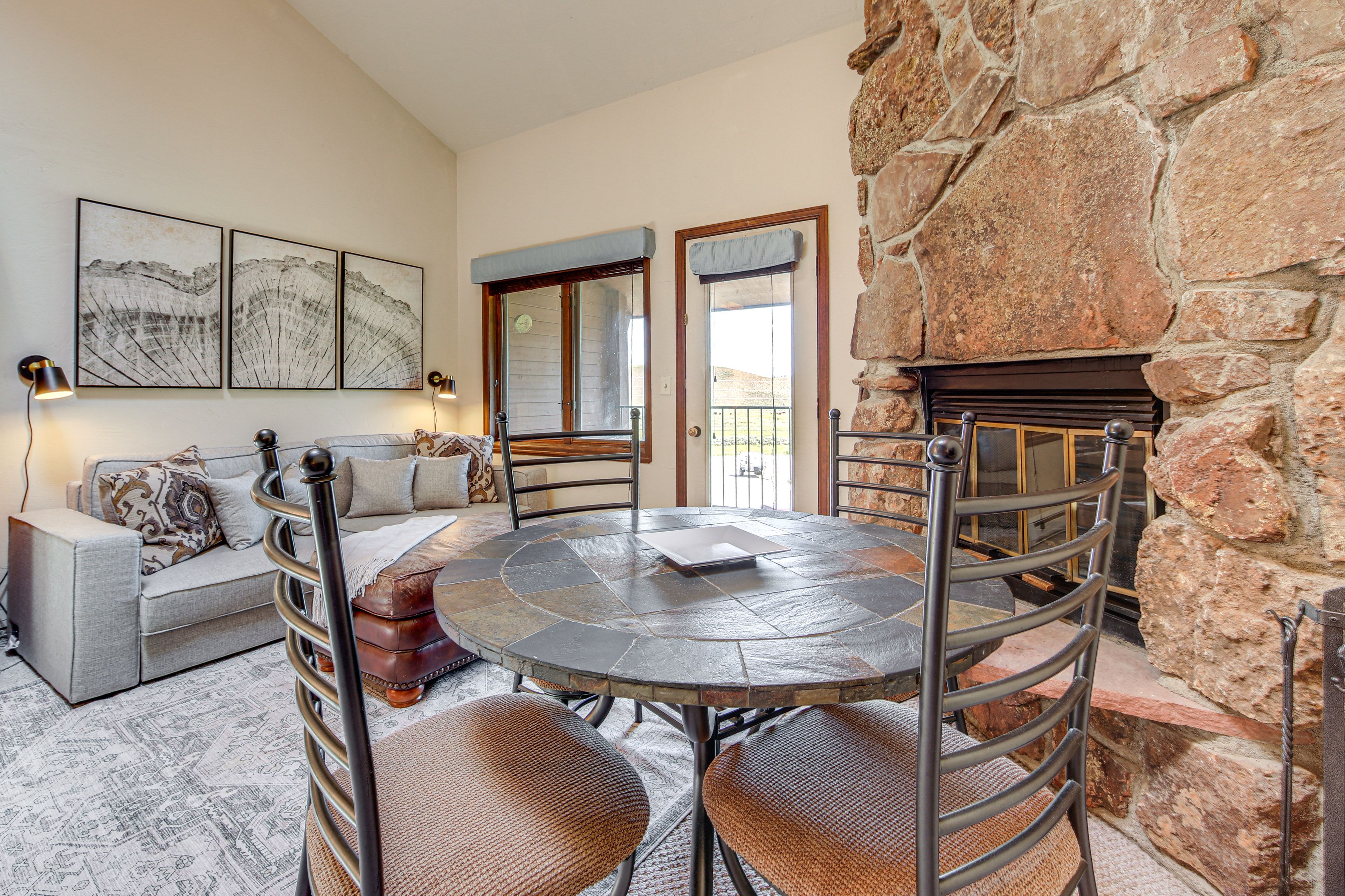 Dining Area | 1st Floor | Electric Heating | Smart TV