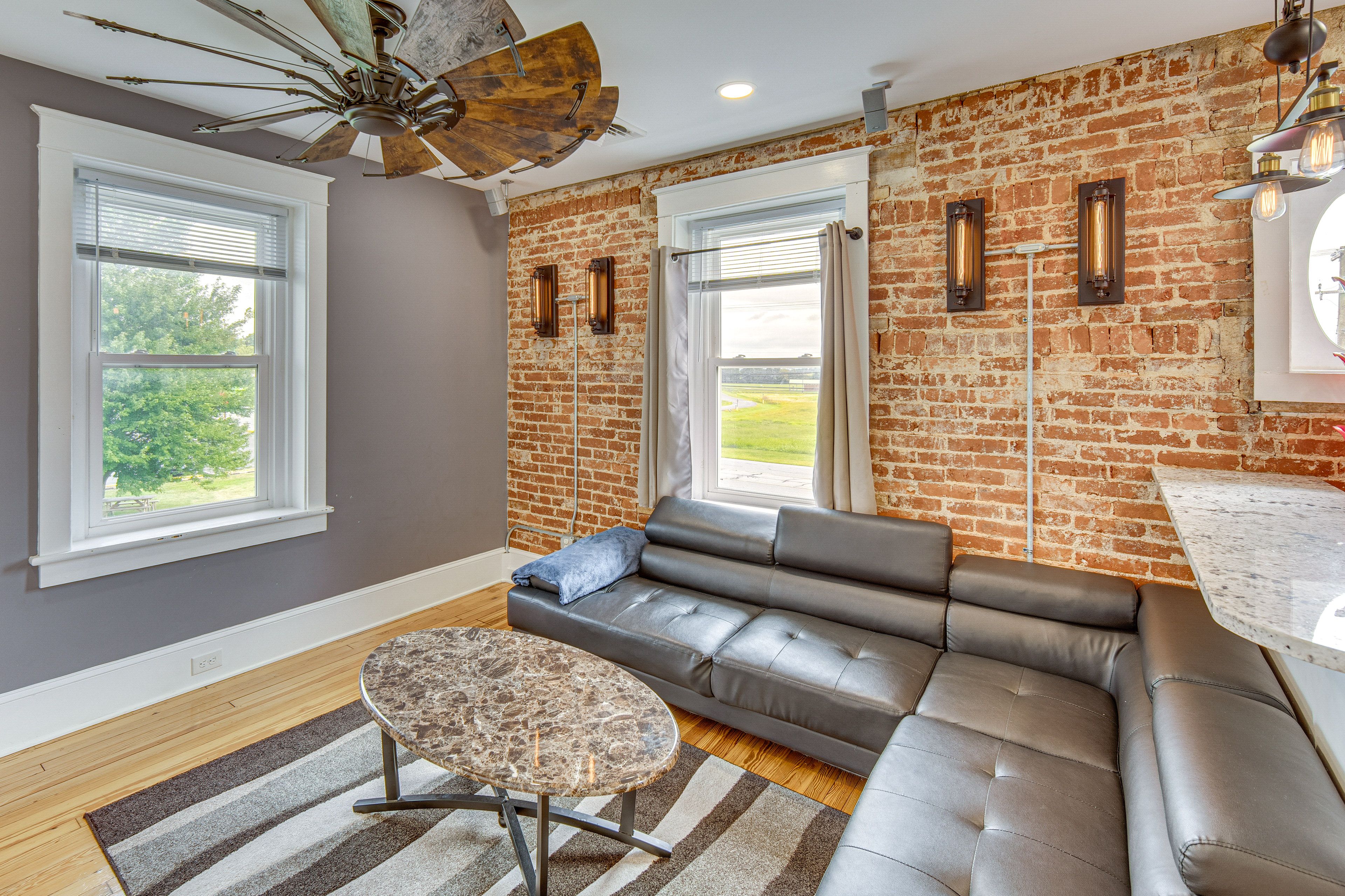 Lancaster Vacation Rental | 1BR | 1BA | 900 Sq Ft | 5 Steps to Enter