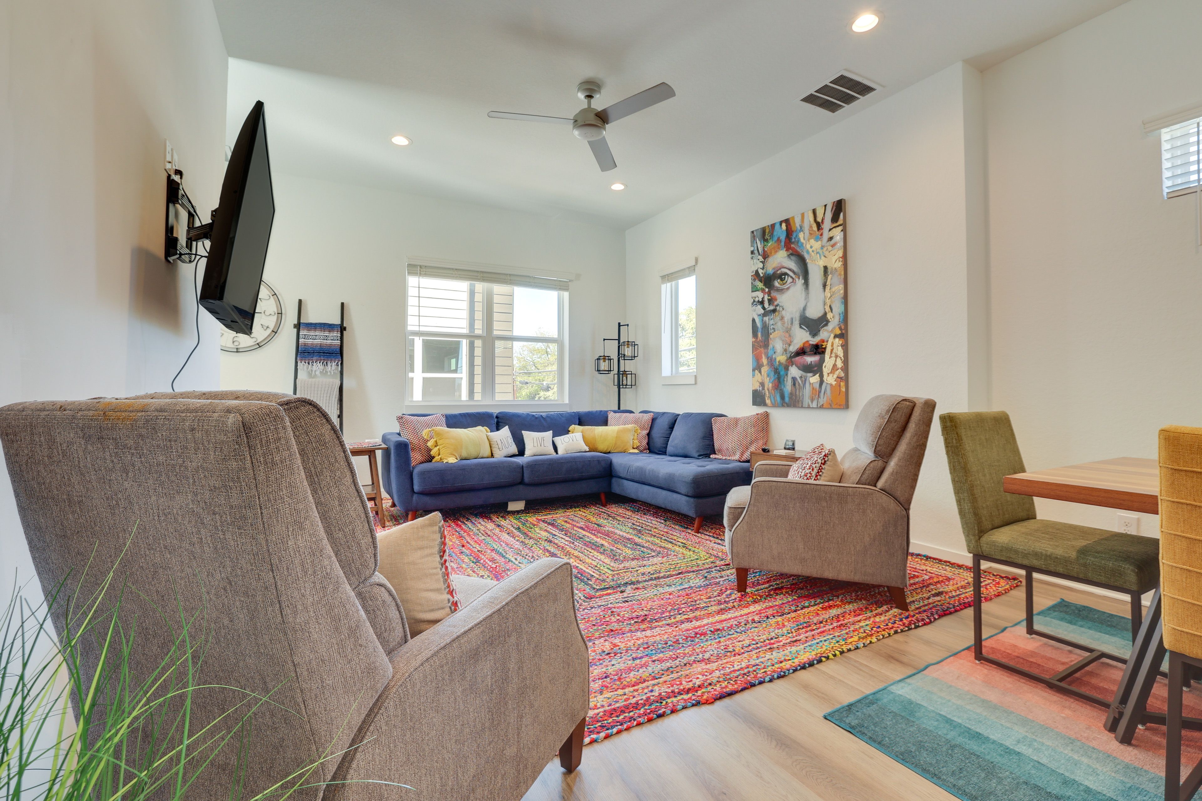 Living Room | 1st Floor | Queen Sleeper Sofa