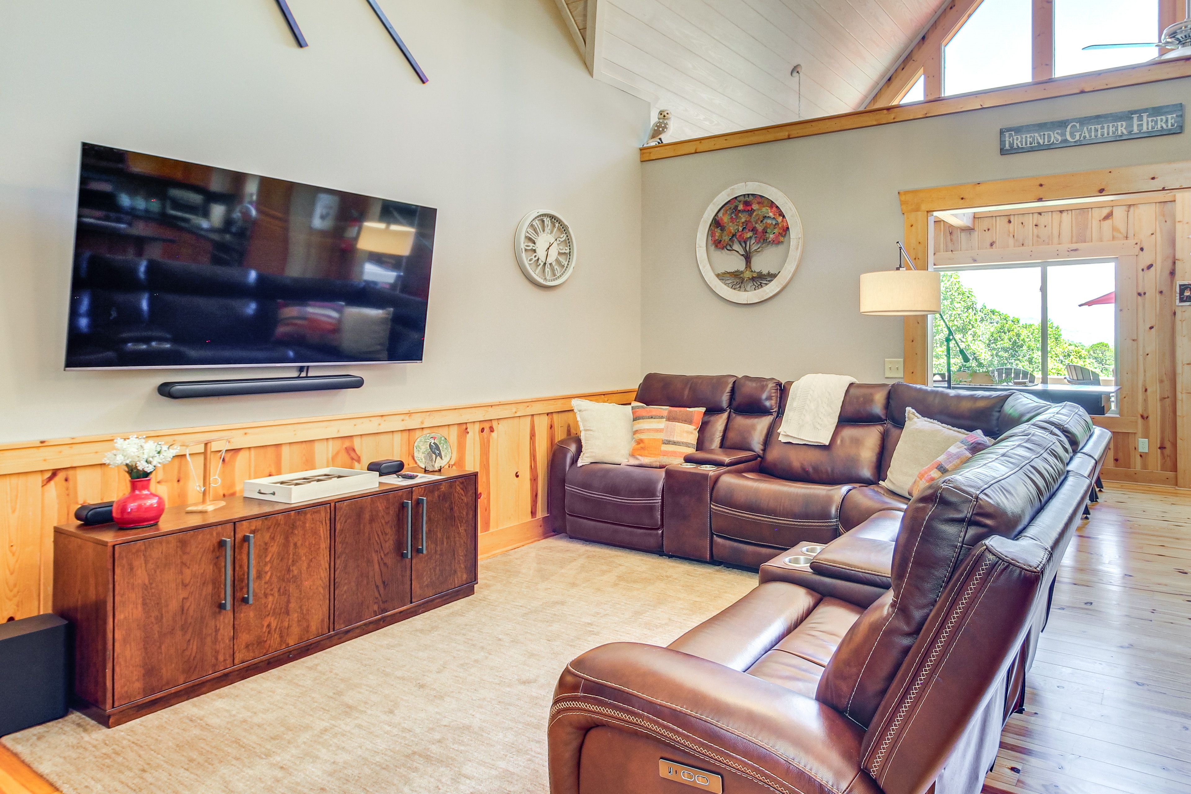 Living Room | Main Level | Smart TV | Central A/C + Heating