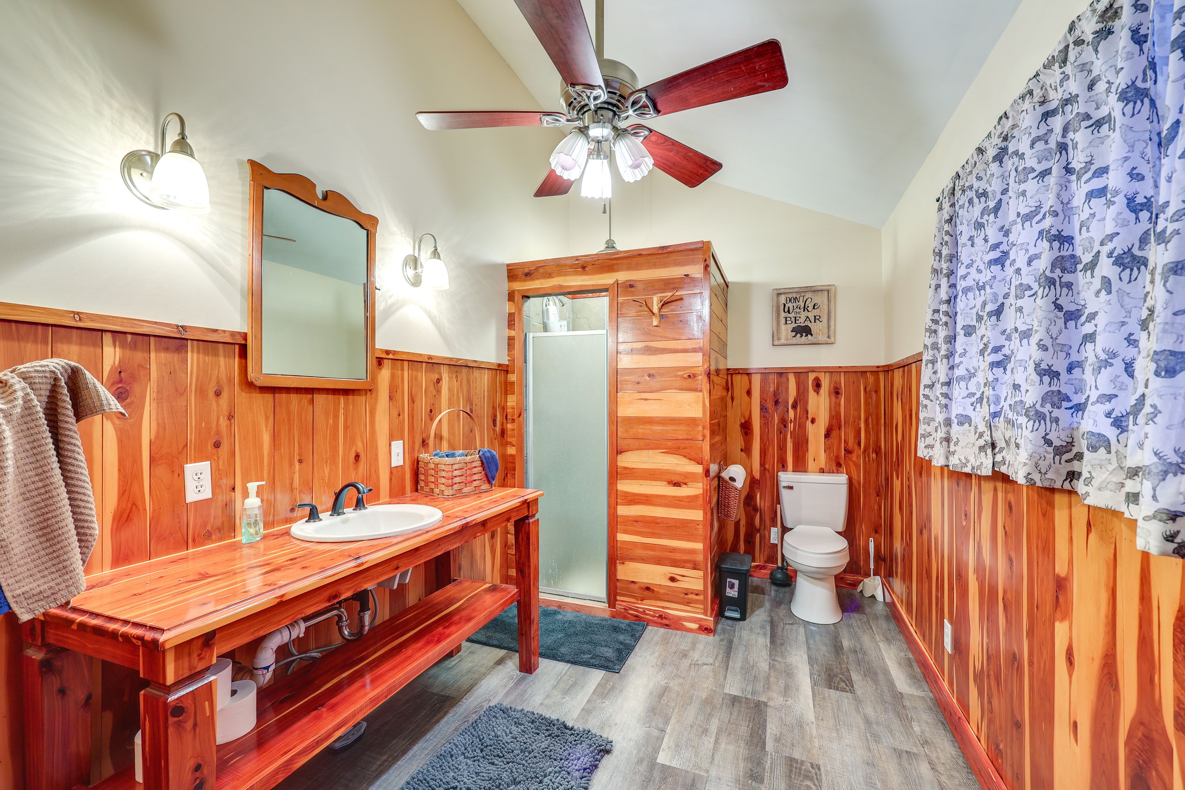 Full Bathroom (Bathhouse) | Towels Provided
