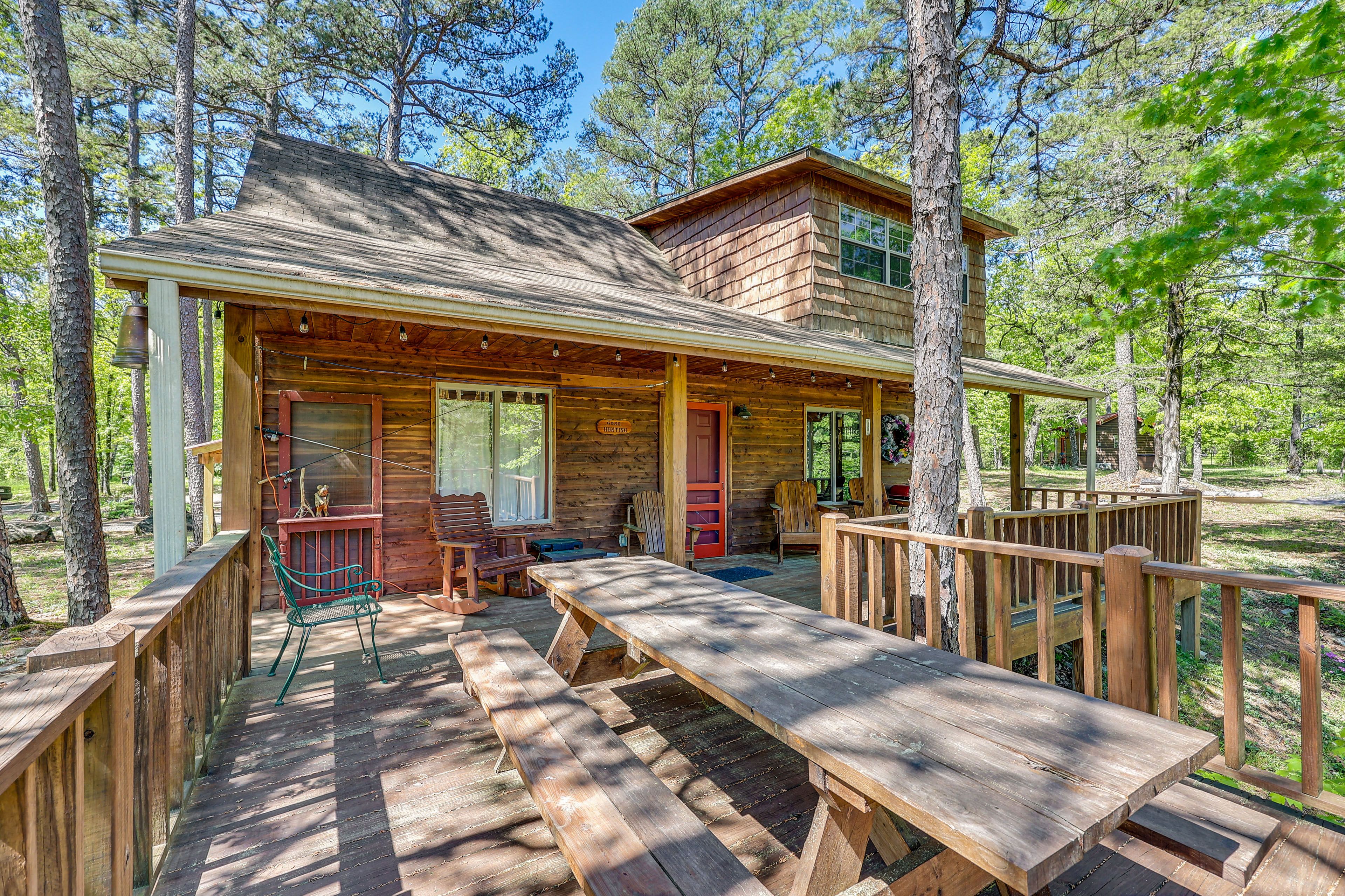 Oden Vacation Rental | 2BR | 2BA | Steps Required | 2,500 Sq Ft