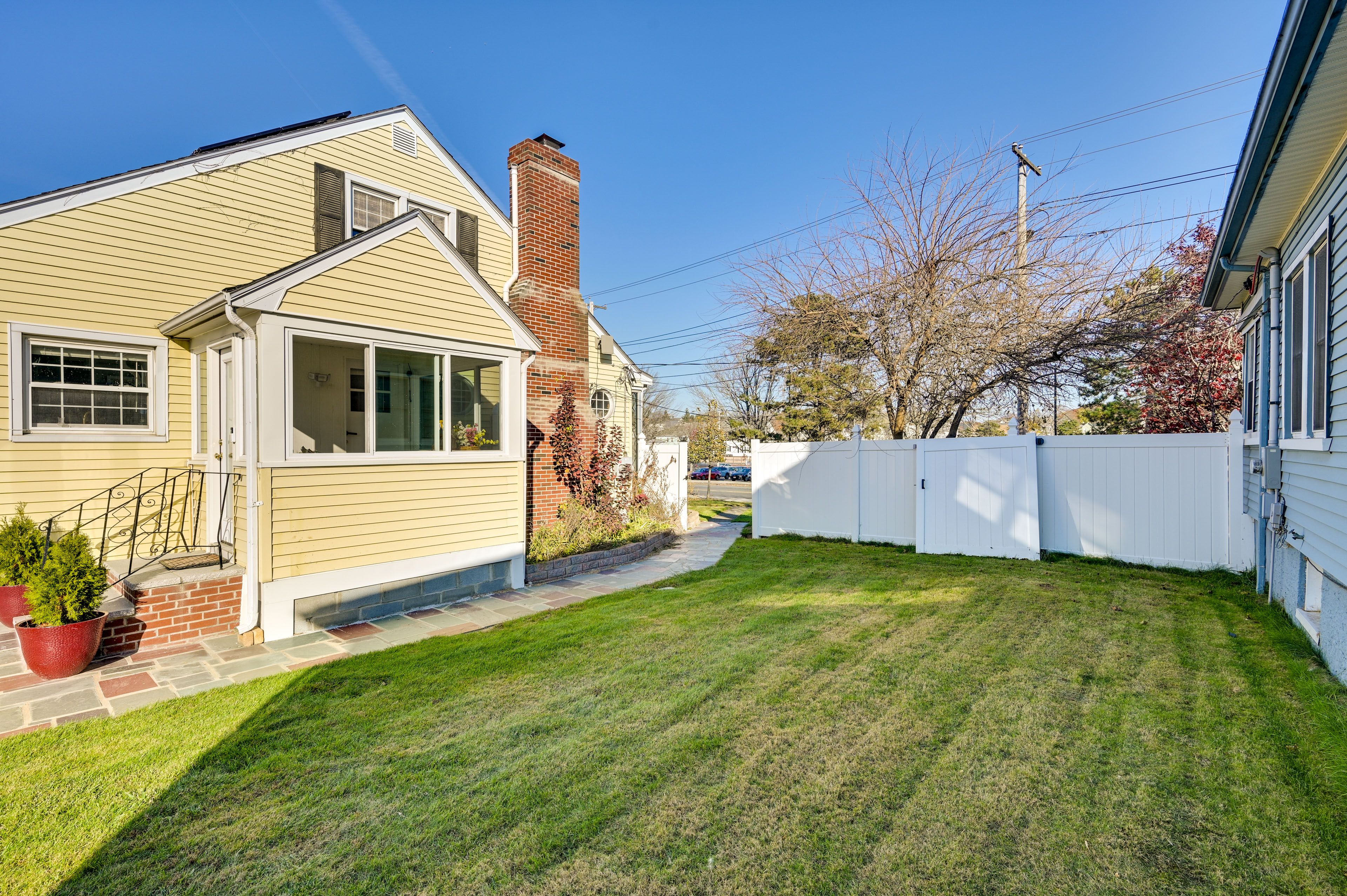 Studio Exterior | Shared Yard | Pet Friendly w/ Fee