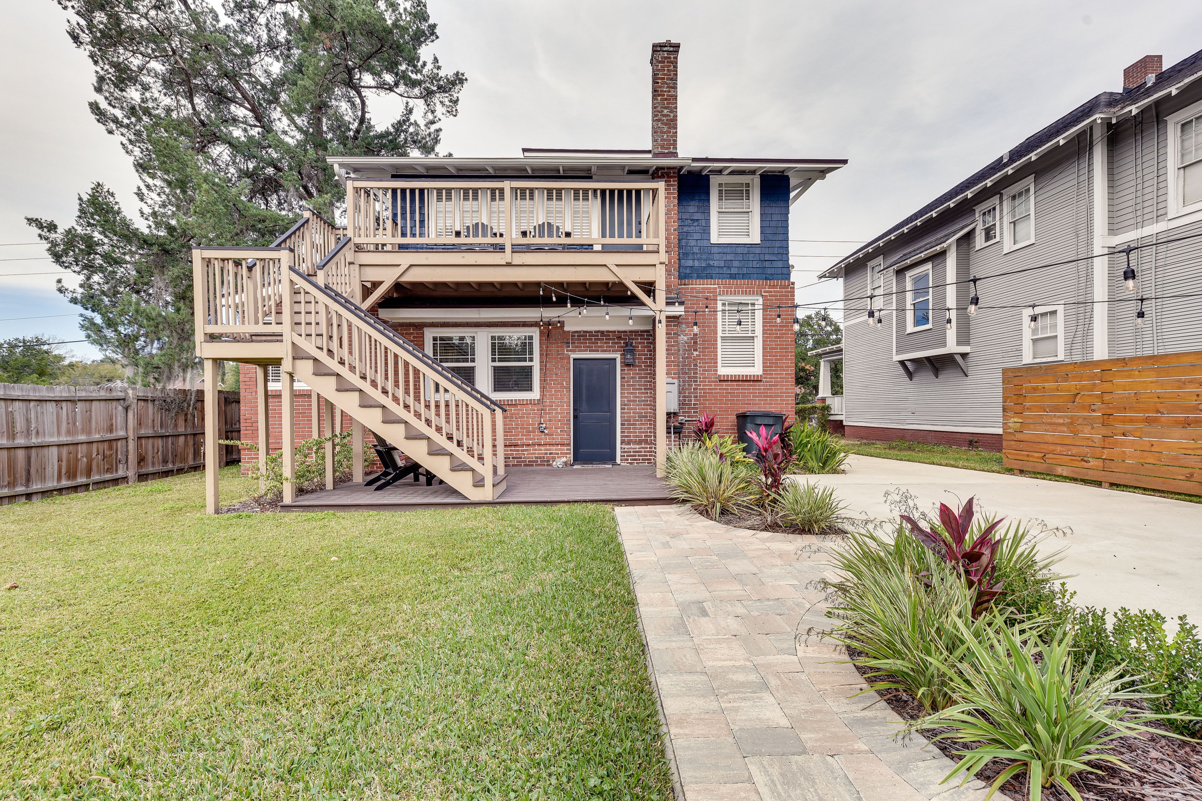 Property Exterior | Private Patio | Shared Yard