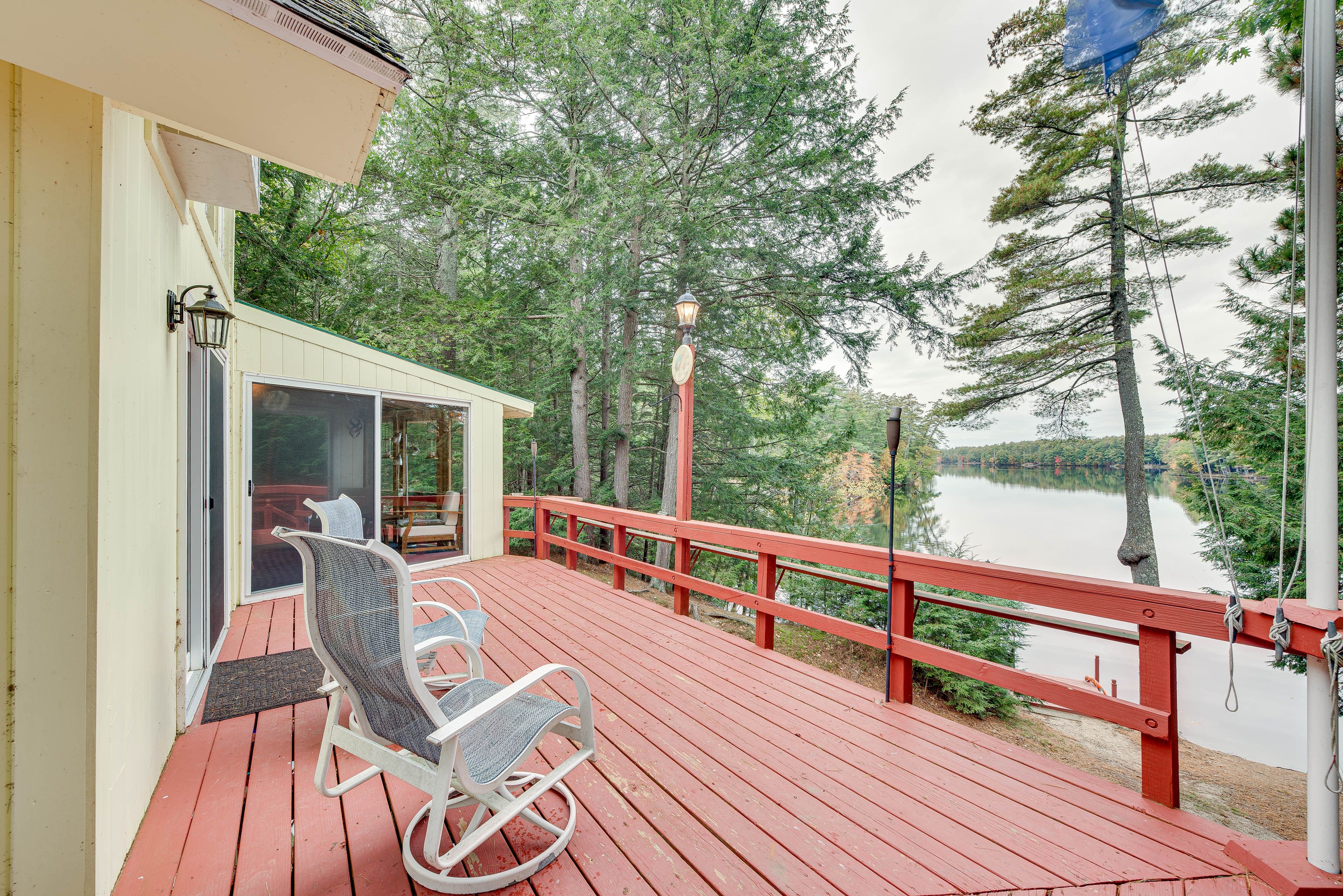 Deck | Lake Views | Gas Grill