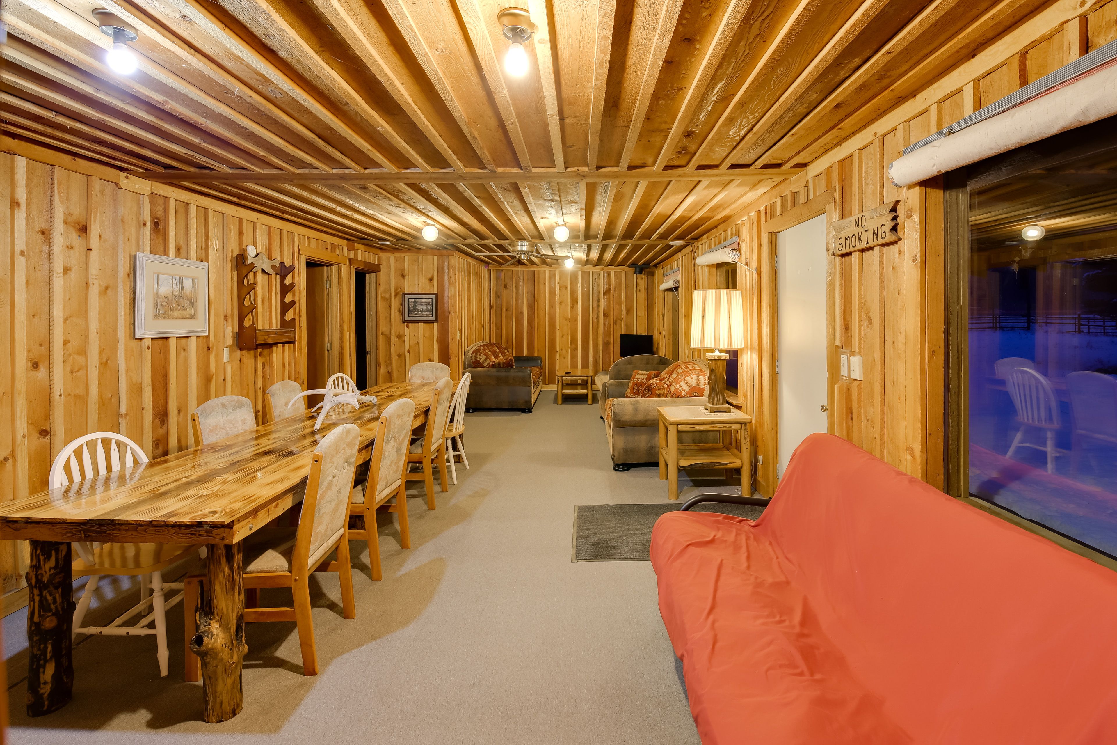 Cabin Interior | Window A/C | Cable TV