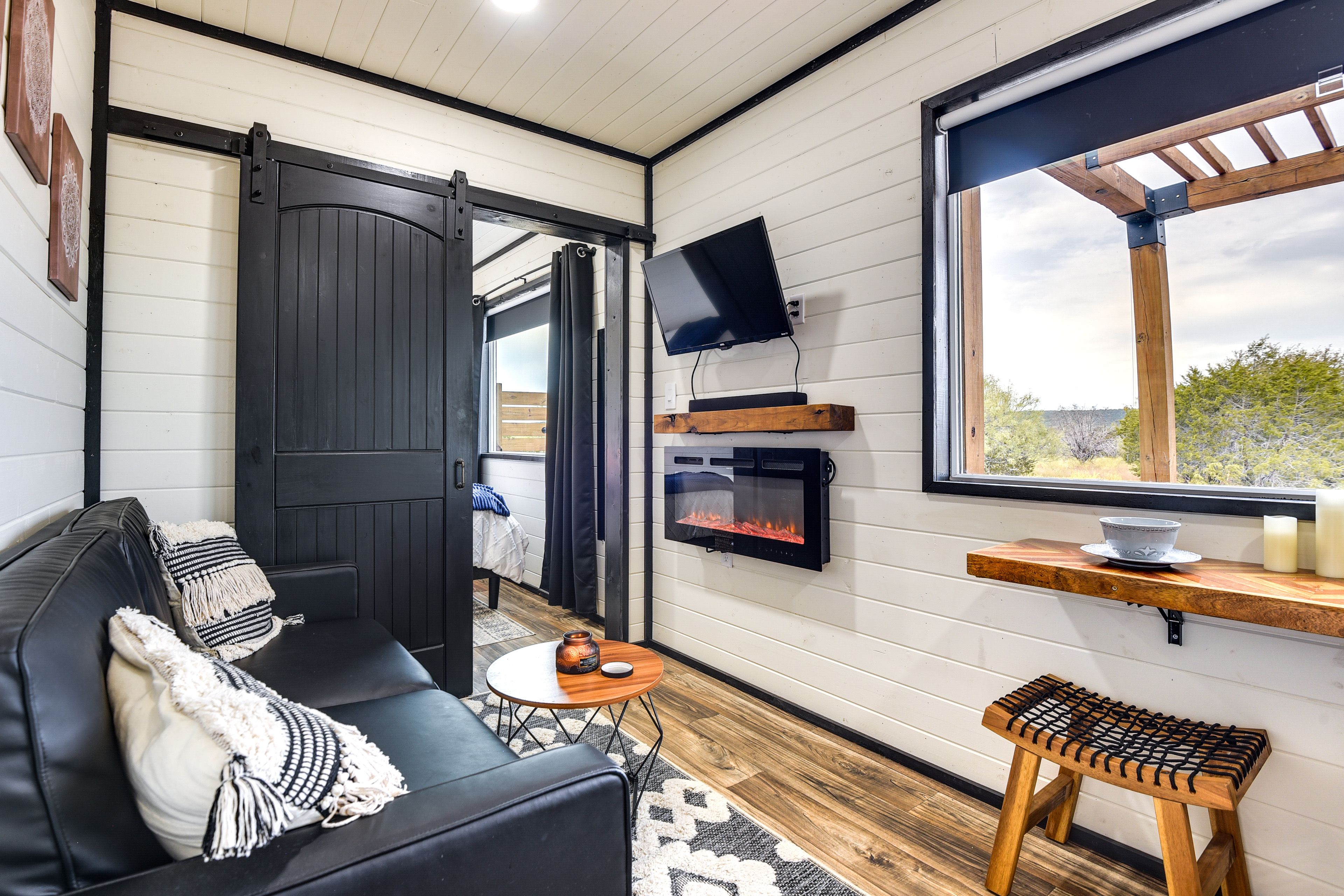 Living Room | Smart TV (Hotspot Only) | Electric Heat | Wall A/C Unit