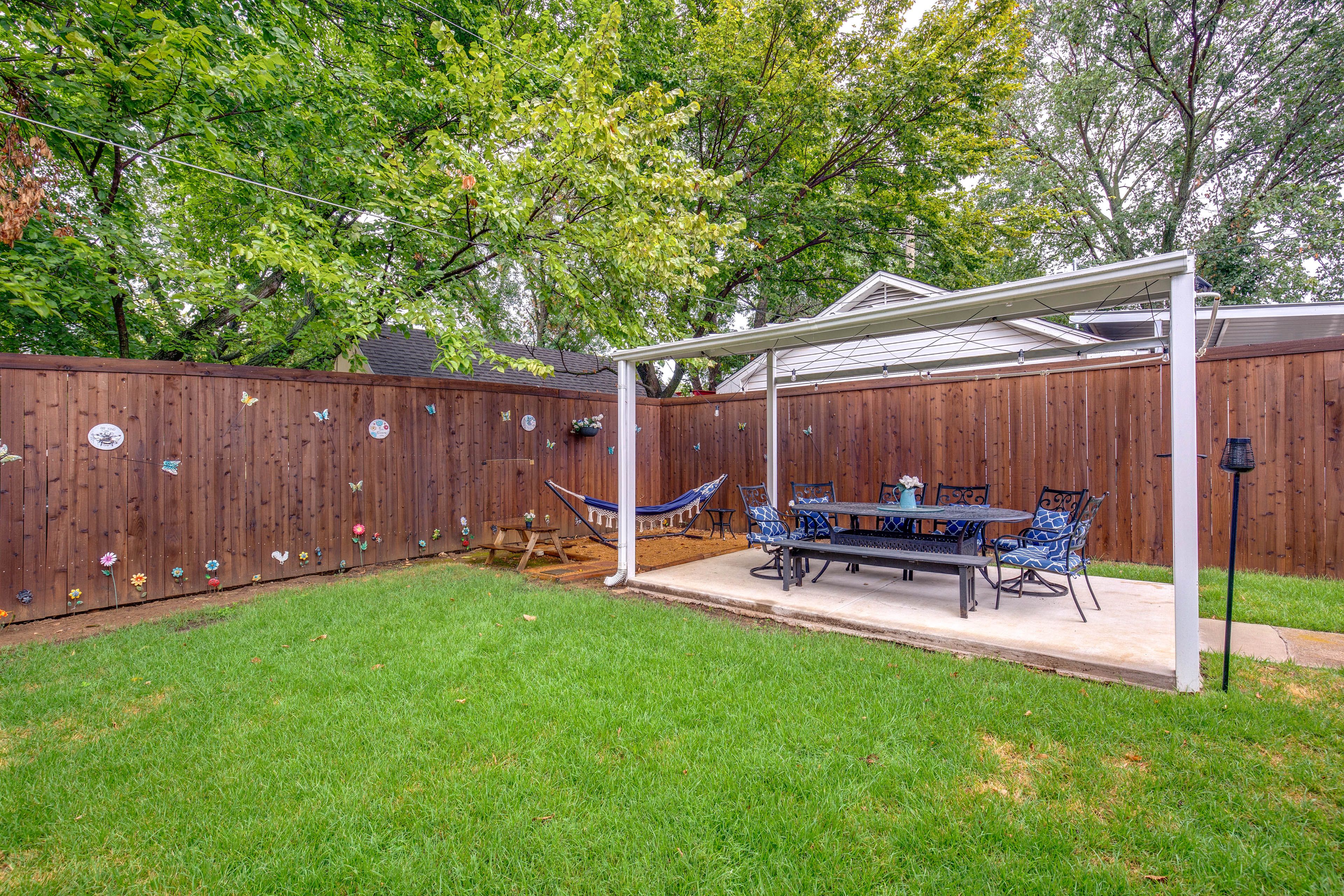 Fenced Yard