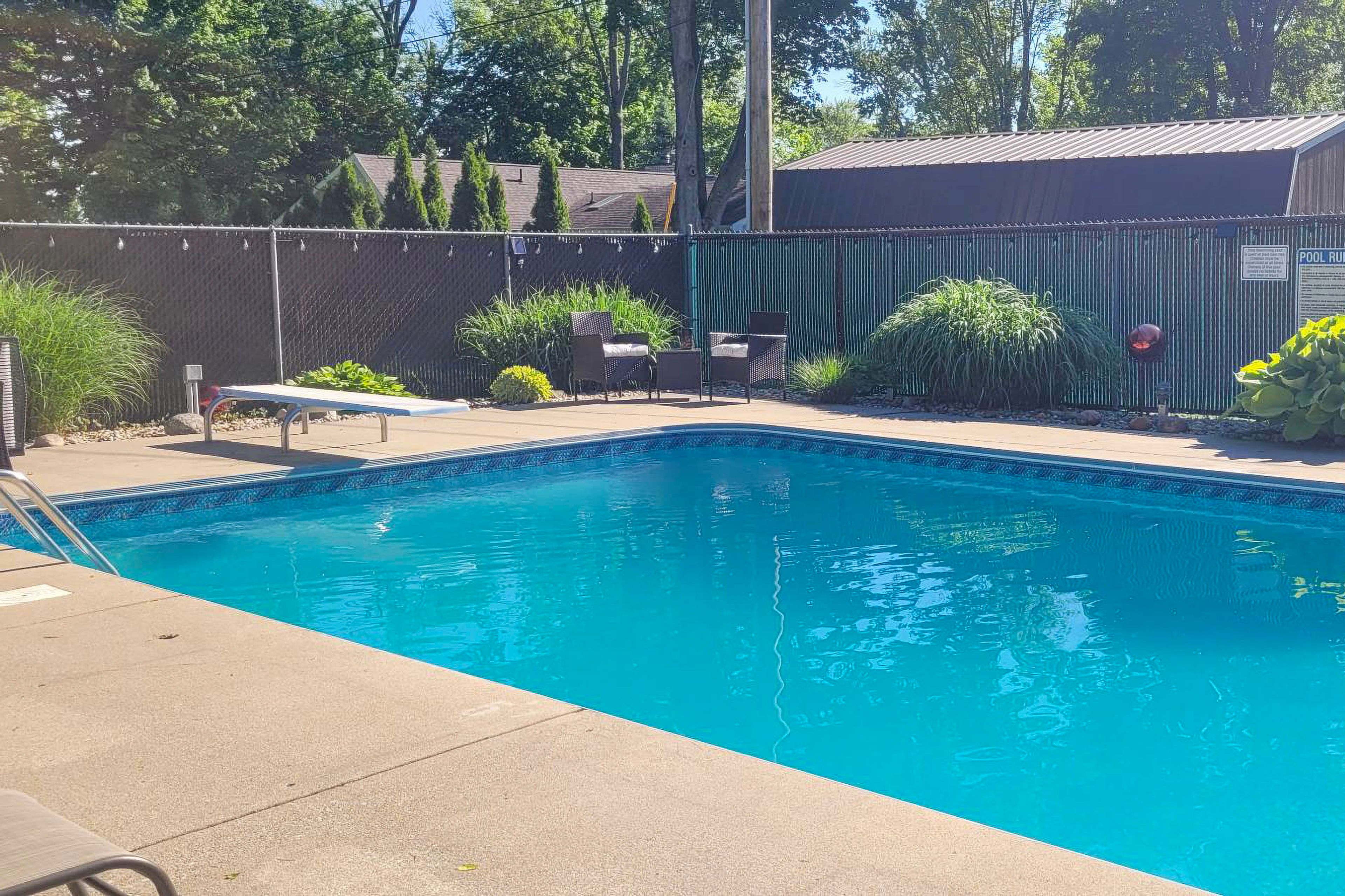 Saltwater Pool (Not Heated, Open May-October)