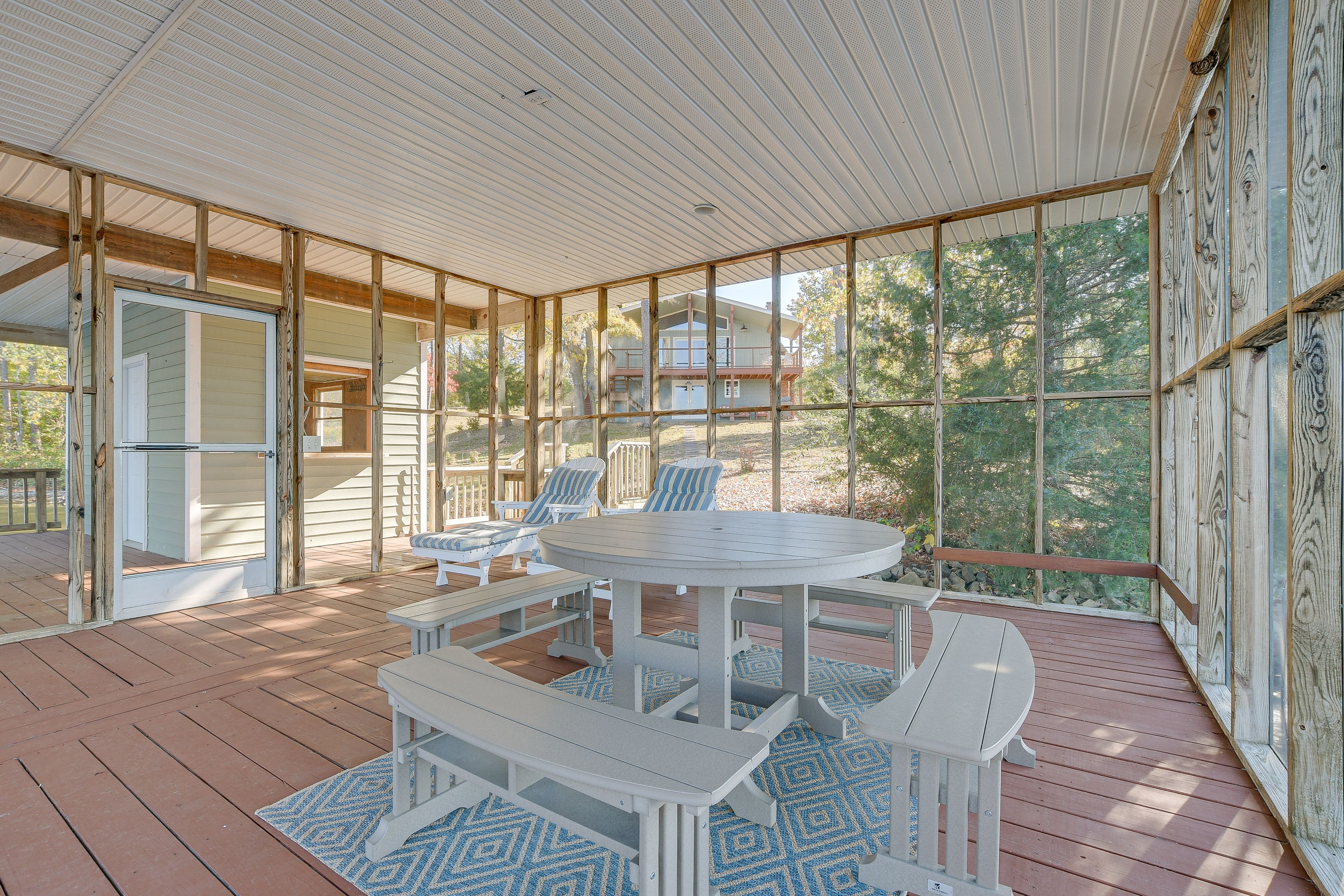 Covered Dock | Screened-In Porch