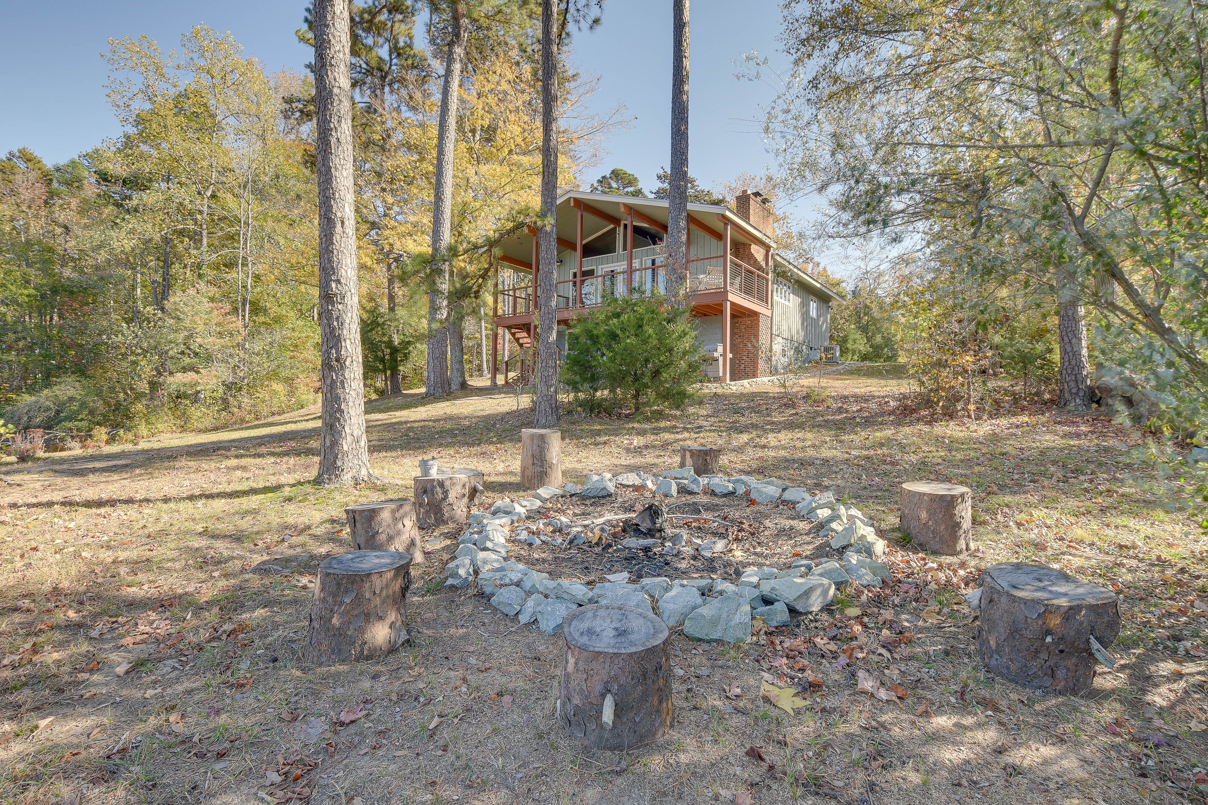 Wood-Burning Fire Pit