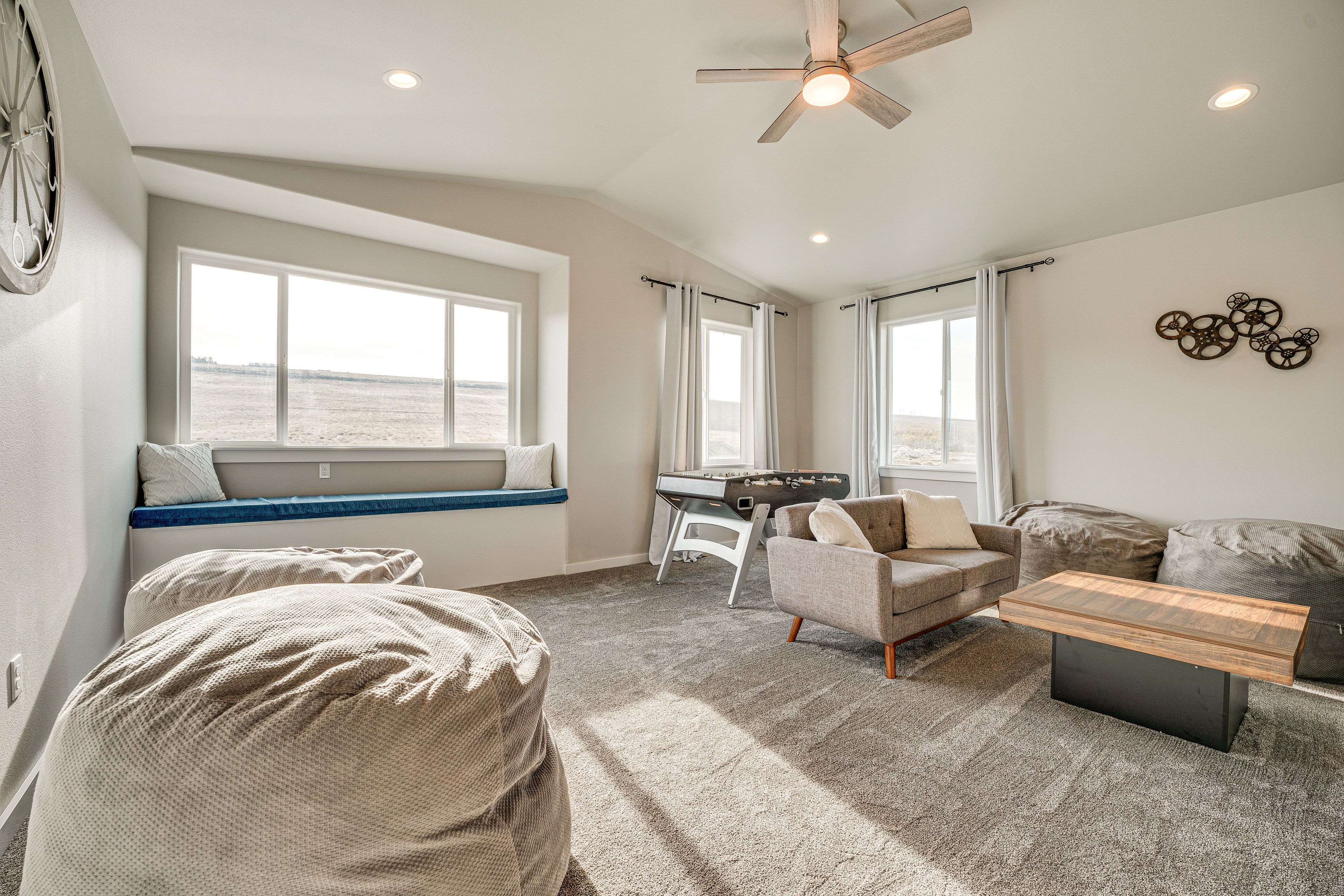 Game Room | 4 Full Bean Bags | Foosball Table | 2nd Floor