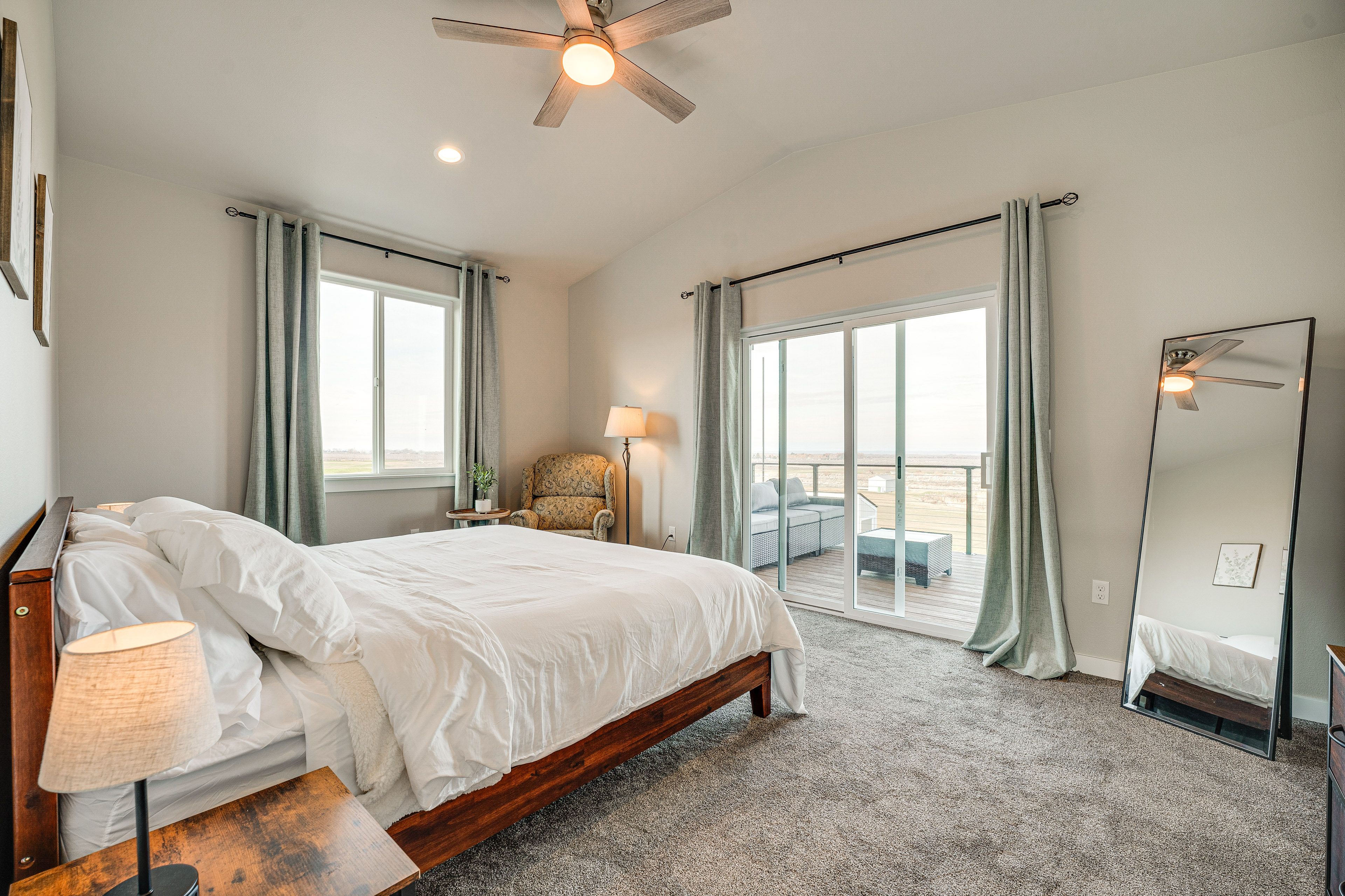 Bedroom 2 | King Bed | 2nd Floor | Balcony Access