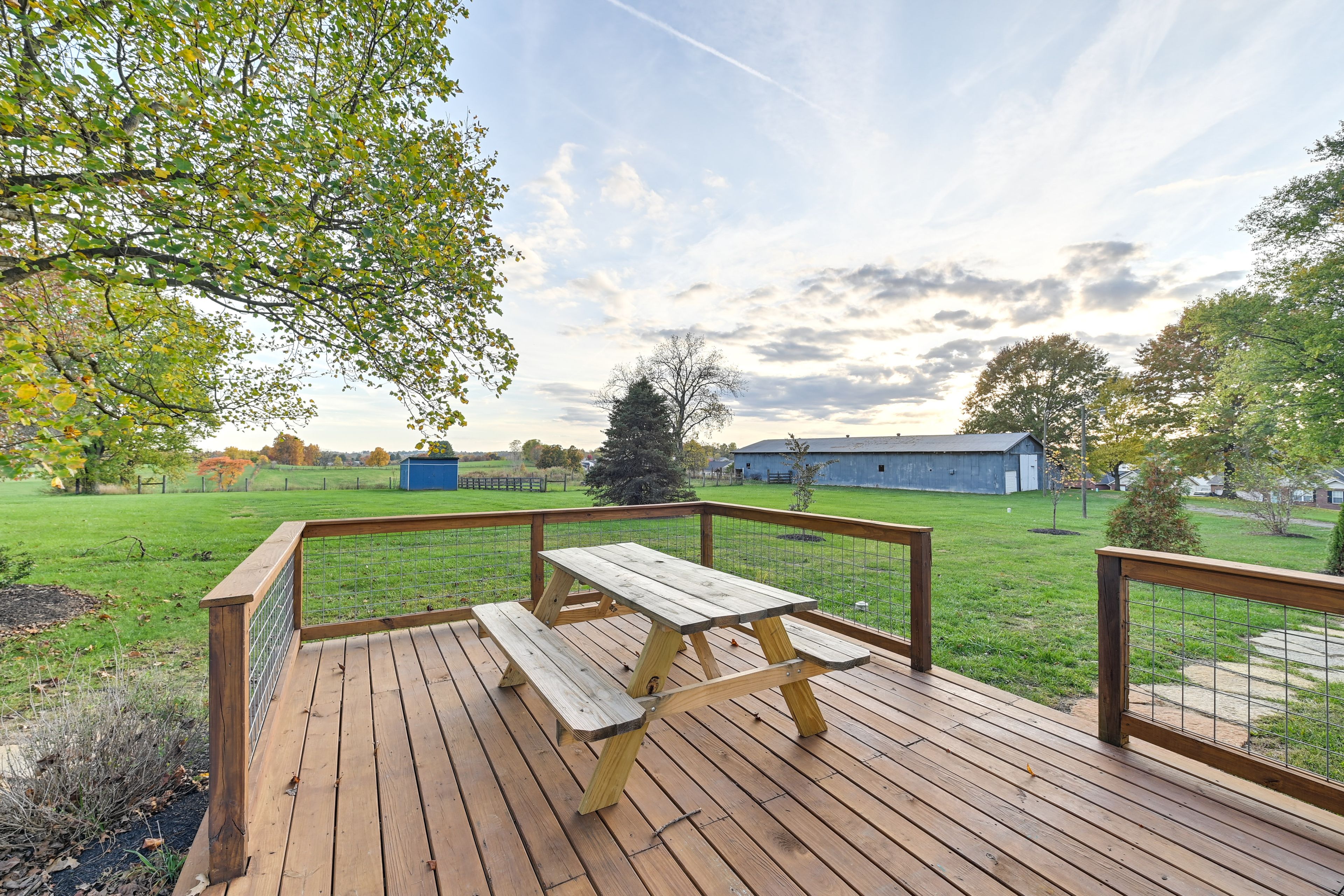 Back Deck | Countryside Views | Farm On-Site