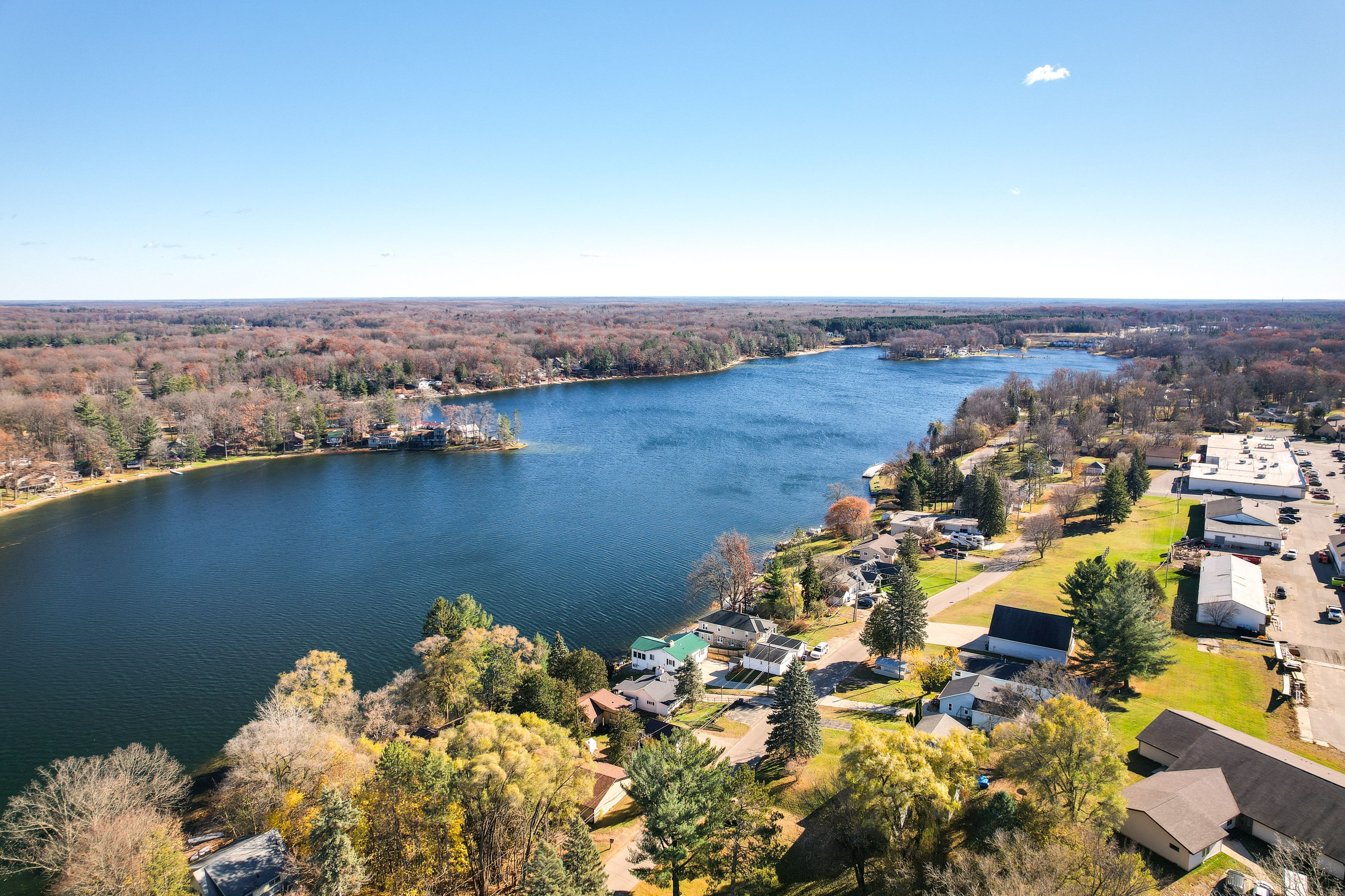 Aerial View of Budd Lake