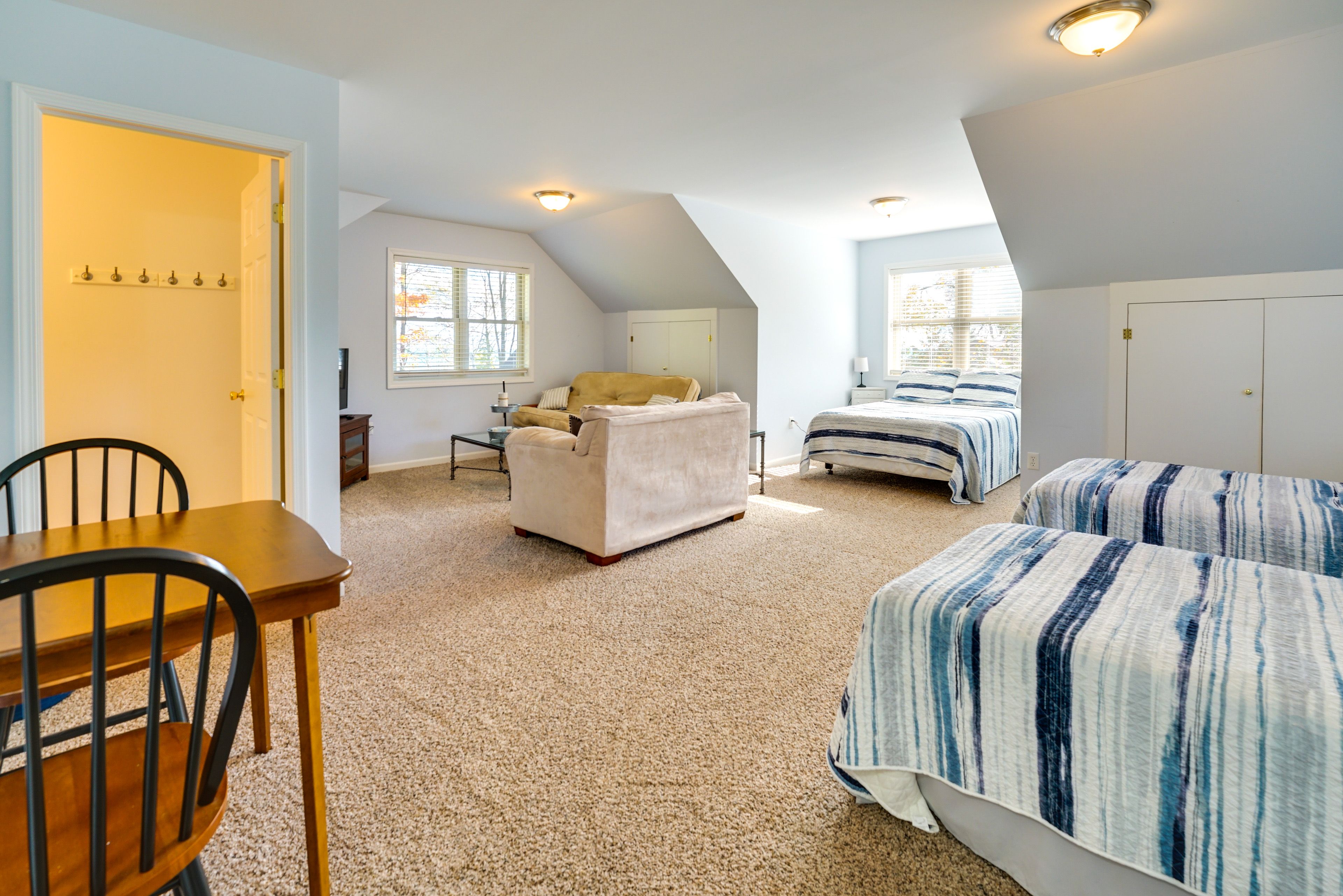 Bedroom 3 (Guest House) | Full Bed | 2 Twin Beds | Queen Futon