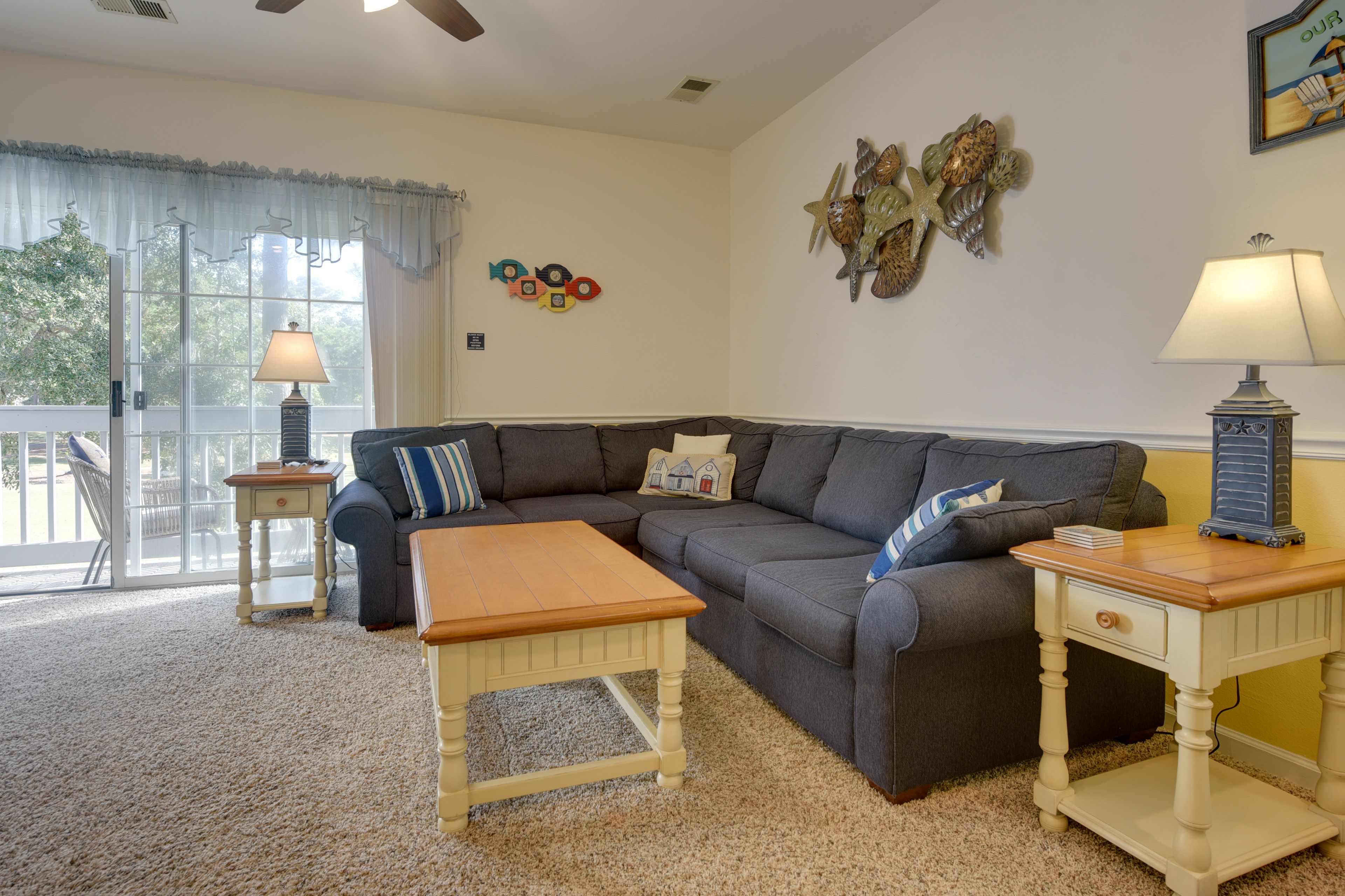 Sunset Beach Vacation Rental | 2BR | 2BA | 814 Sq Ft | Stairs to Access