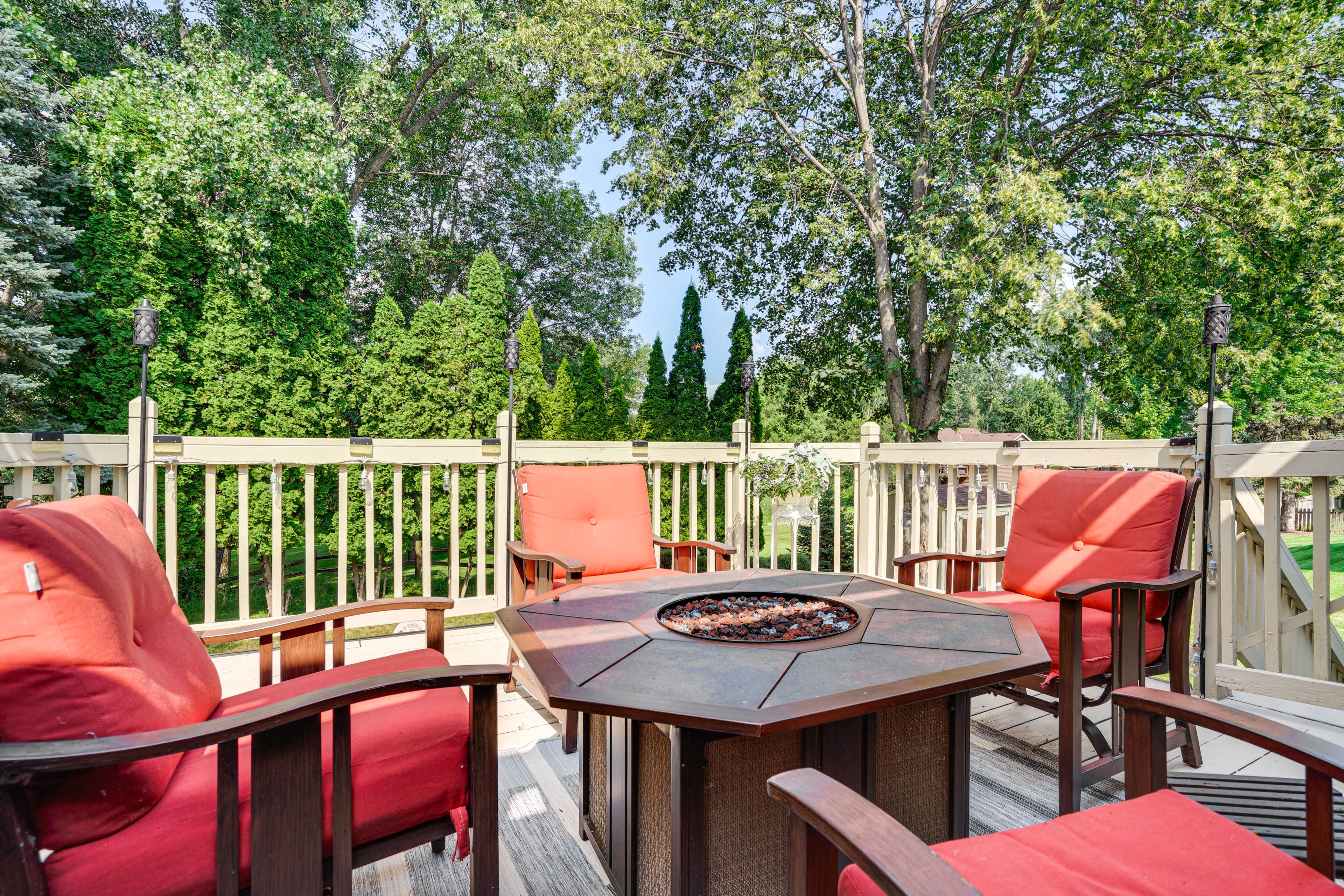 White Bear Lake Vacation Rental | 3BR | 2BA | Stairs Required | 2,400 Sq Ft