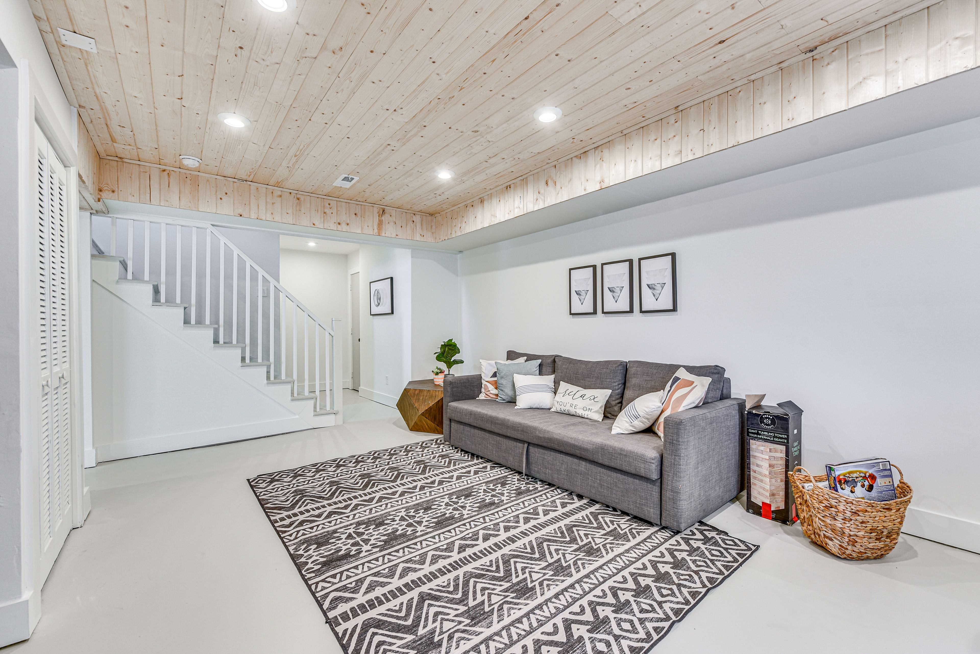 Basement | Queen Sleeper Sofa | Lower Level