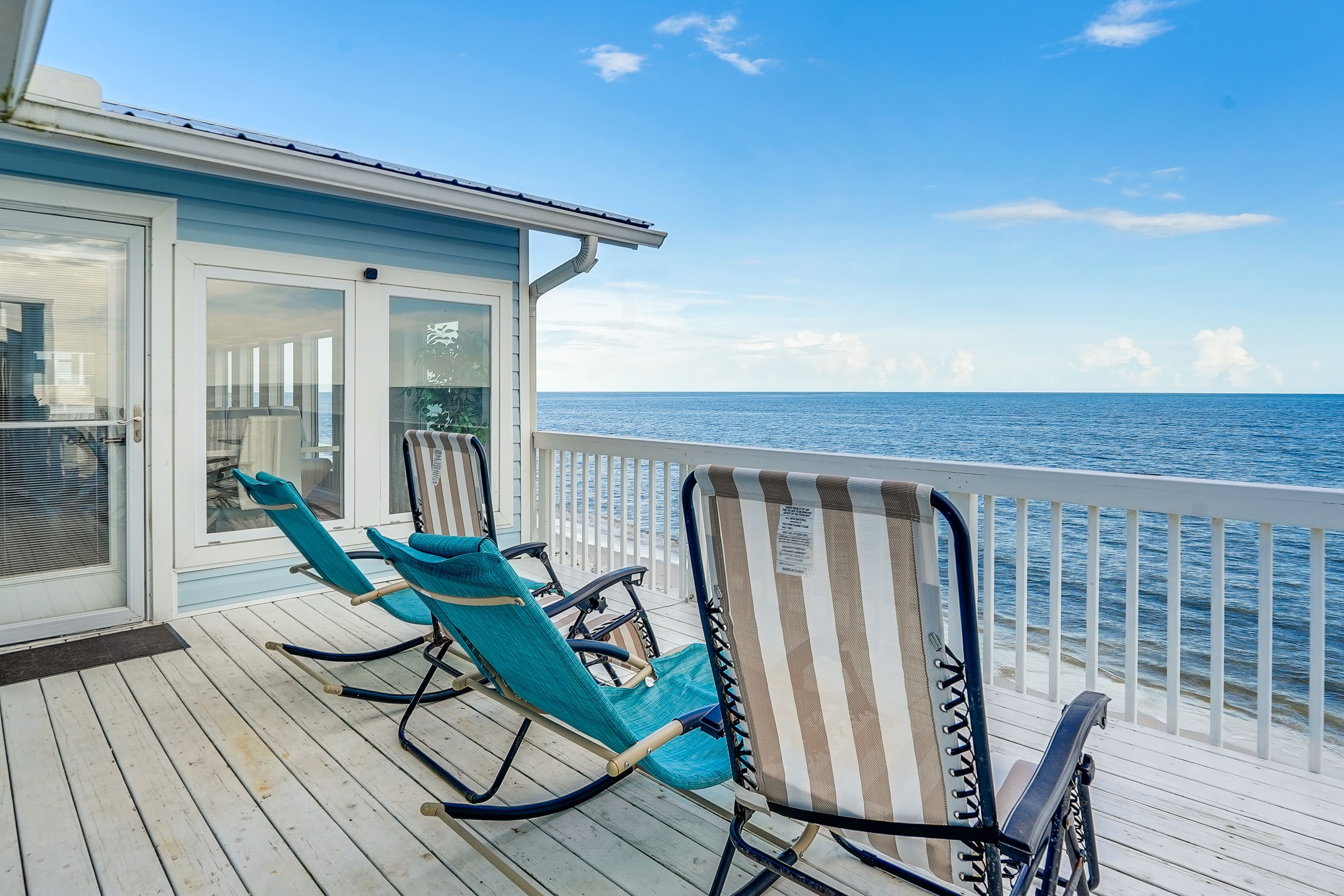 Private Balcony | Main Level | Gorgeous Ocean Views