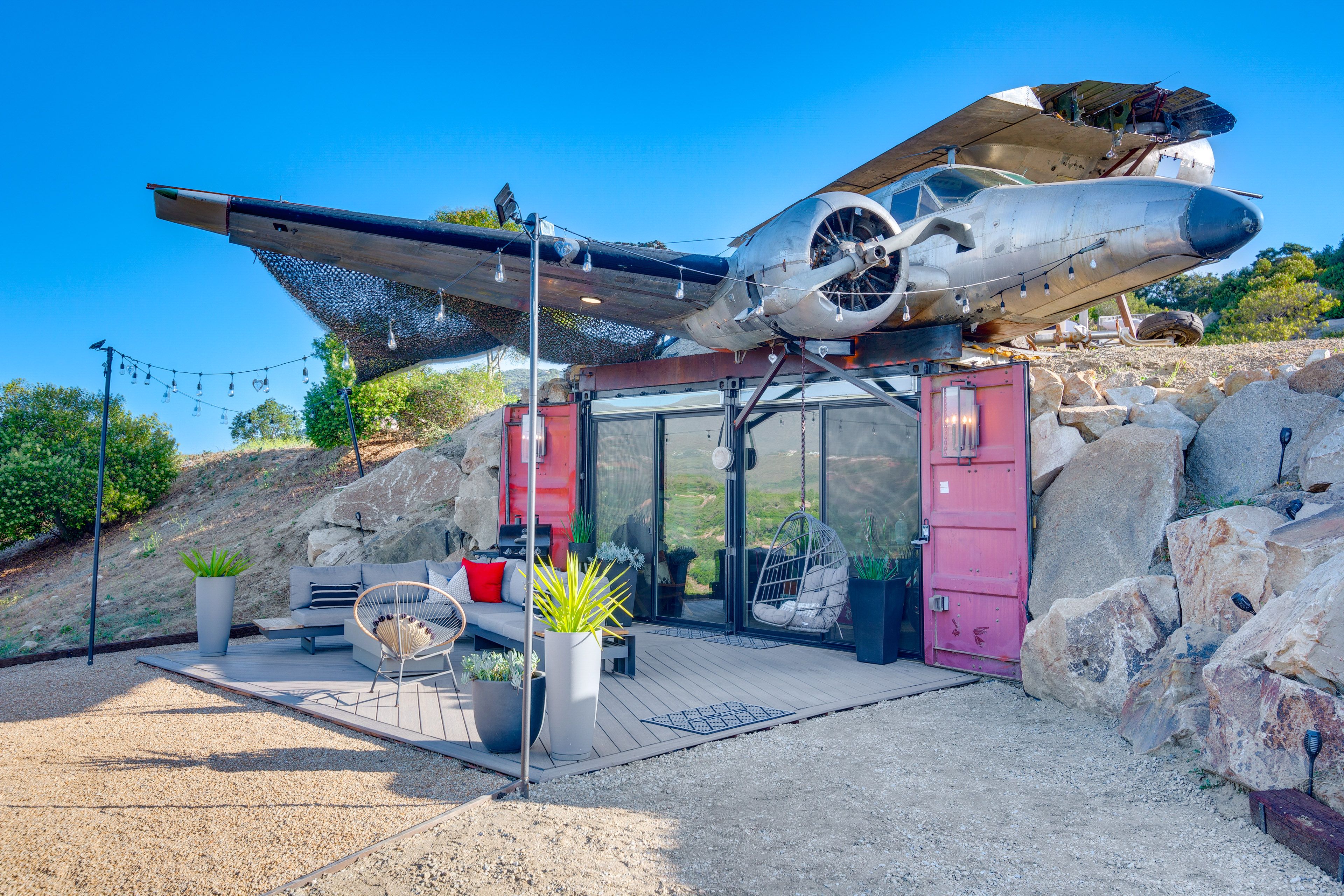 Fallbrook Vacation Rental | 1BR | 1BA | 500 Sq Ft | Small Step for Entry